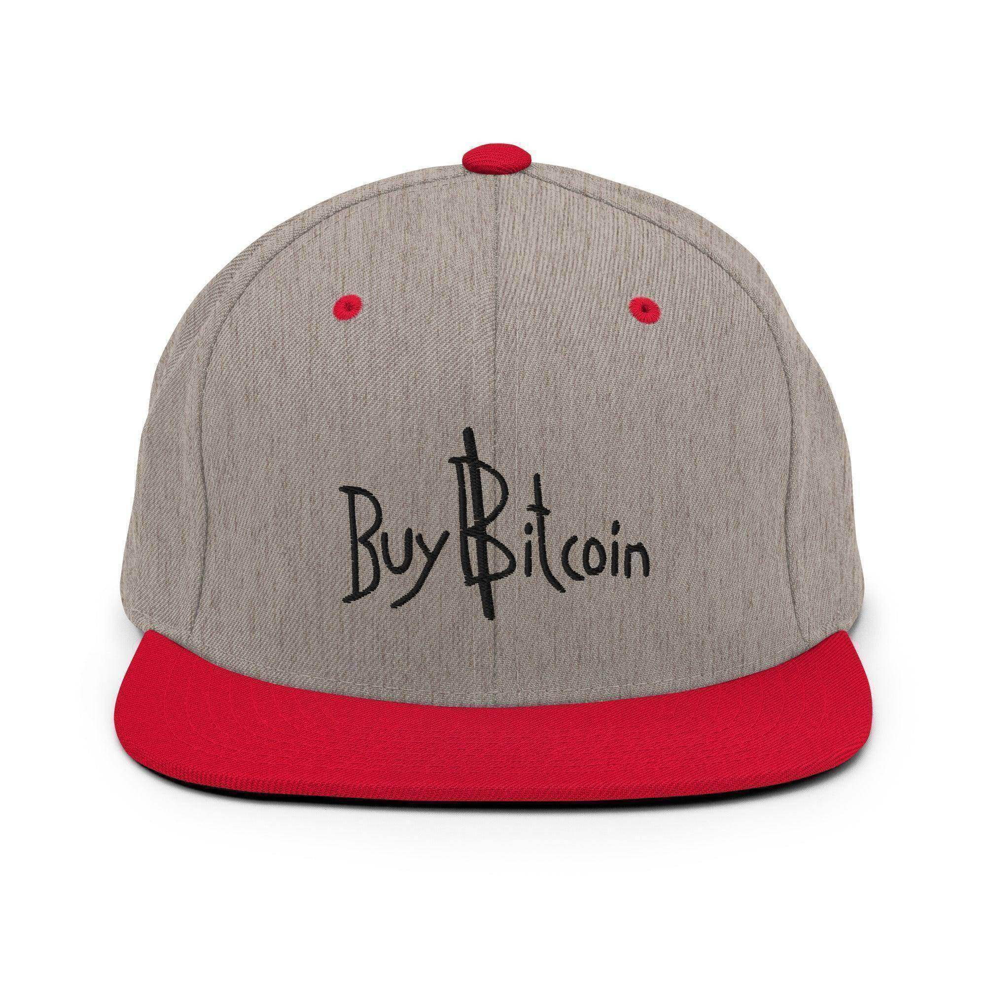 Buy Bitcoin Snapback Hat - InvestmenTees