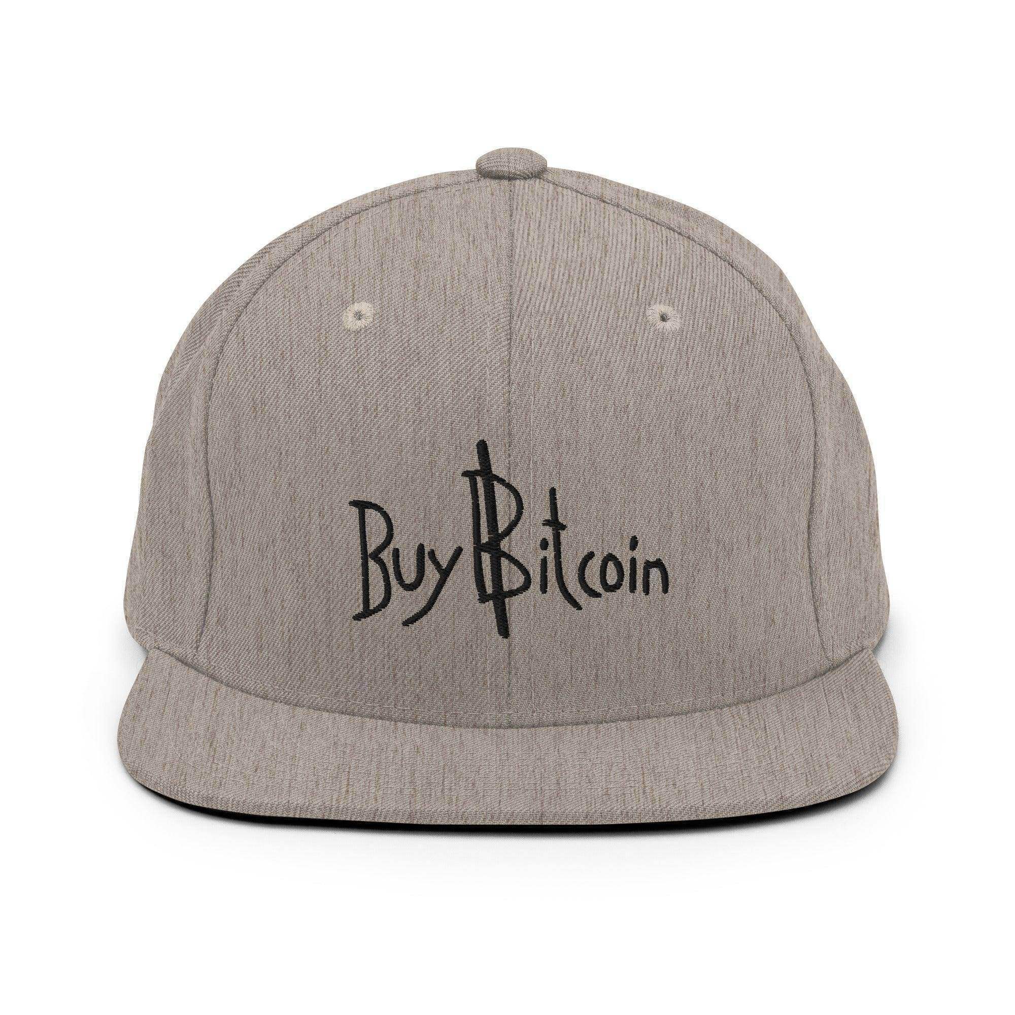 Buy Bitcoin Snapback Hat - InvestmenTees