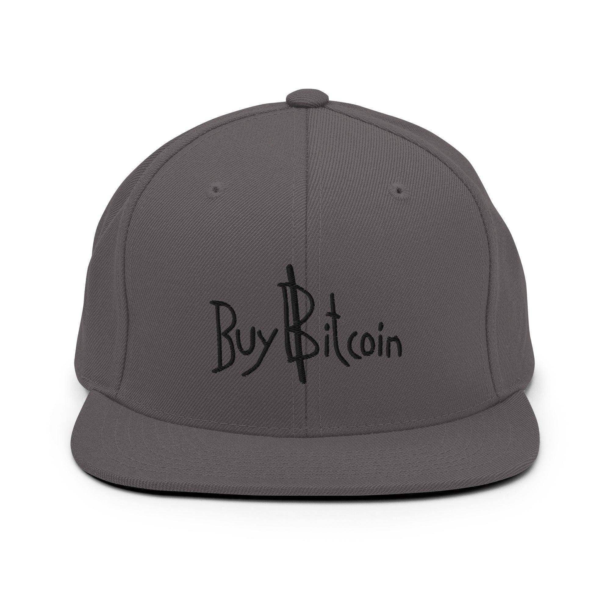 Buy Bitcoin Snapback Hat - InvestmenTees