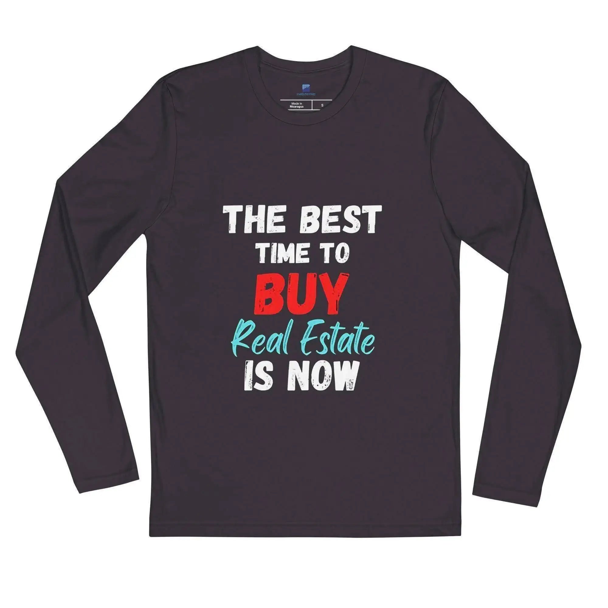 Buy Real Estate Long Sleeve T-Shirt - InvestmenTees