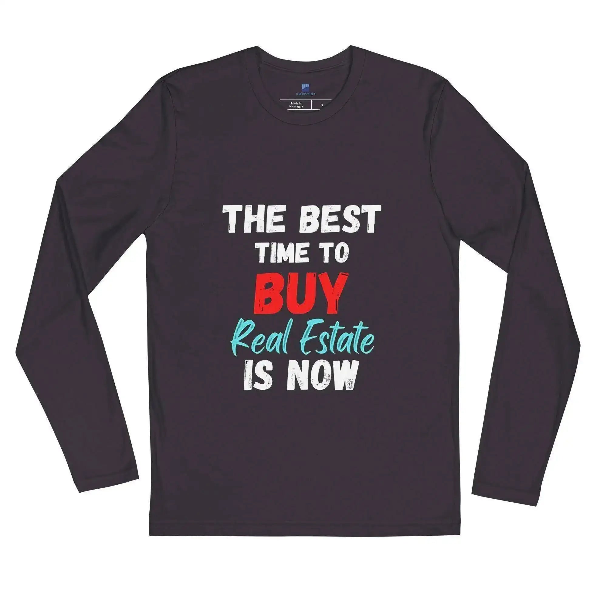 Buy Real Estate Long Sleeve T-Shirt - InvestmenTees