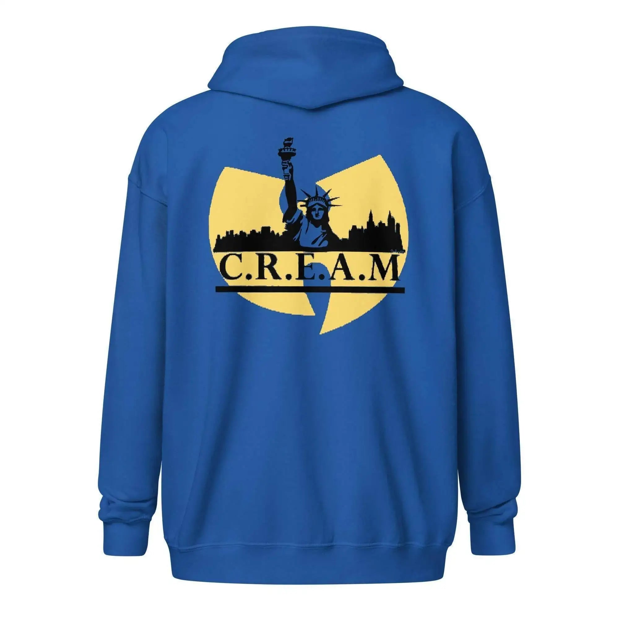 C.R.E.A.M | CREAM Zip Up Hoodie - InvestmenTees