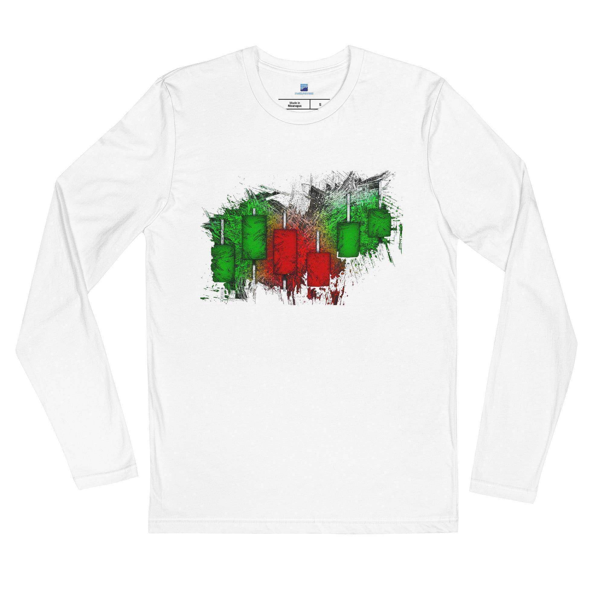 Candlestick Art Long Sleeve T-Shirt - InvestmenTees