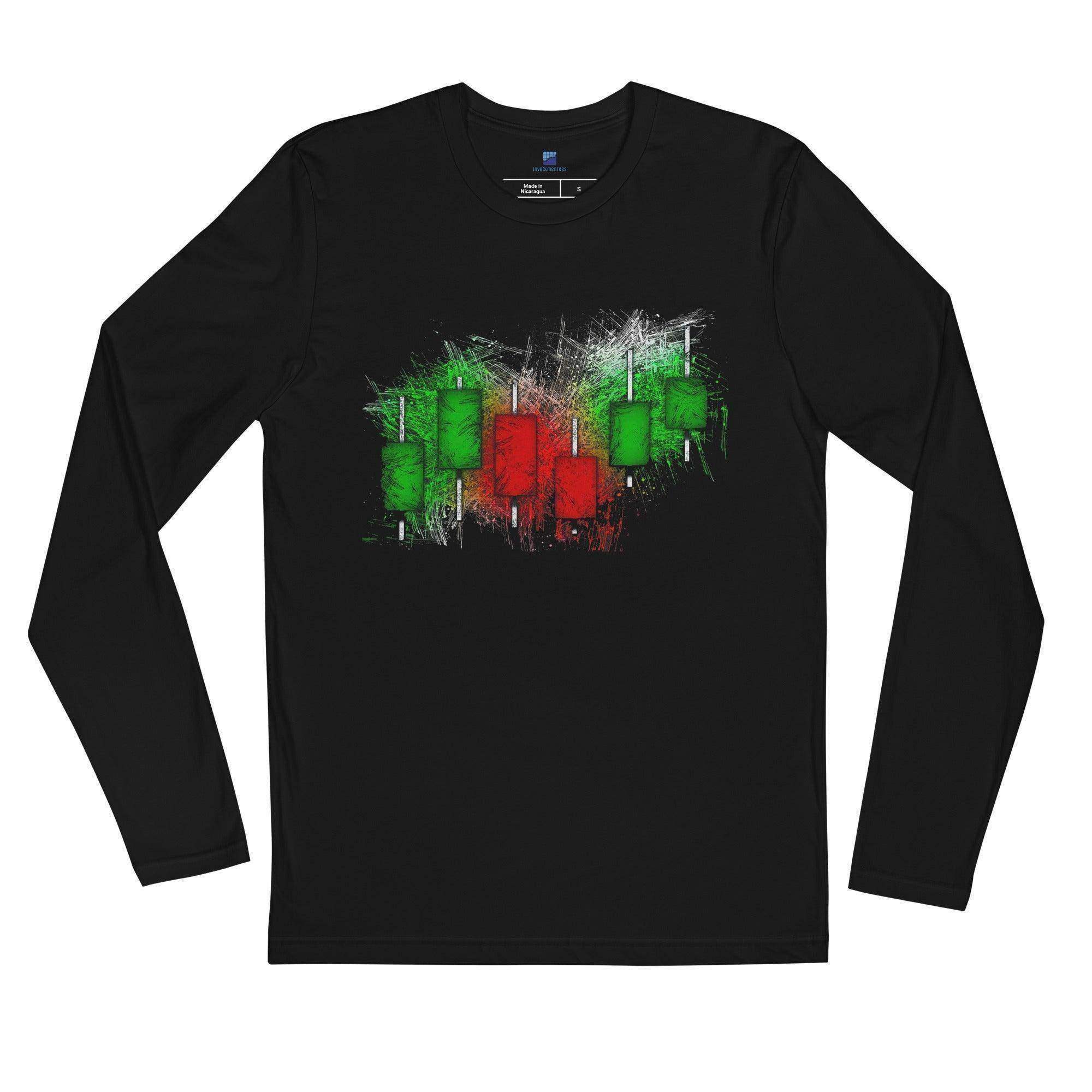 Candlestick Art Long Sleeve T-Shirt - InvestmenTees