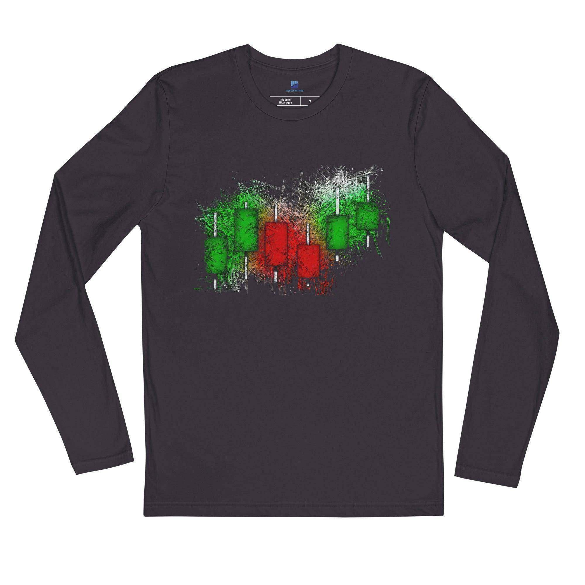 Candlestick Art Long Sleeve T-Shirt - InvestmenTees