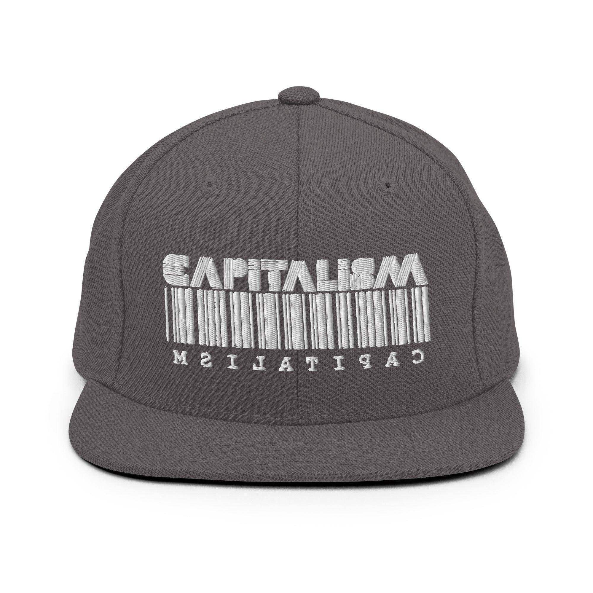 Capitalism Snapback Hat - InvestmenTees