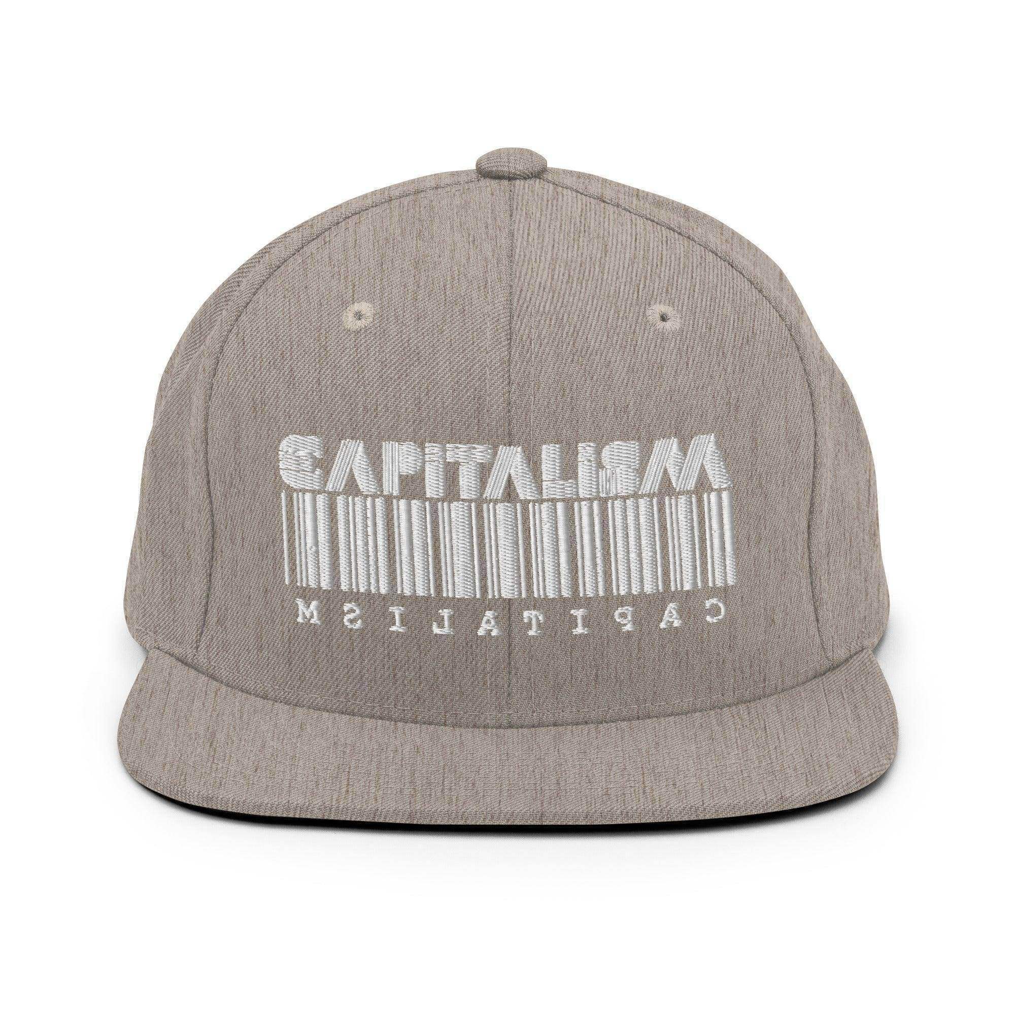 Capitalism Snapback Hat - InvestmenTees