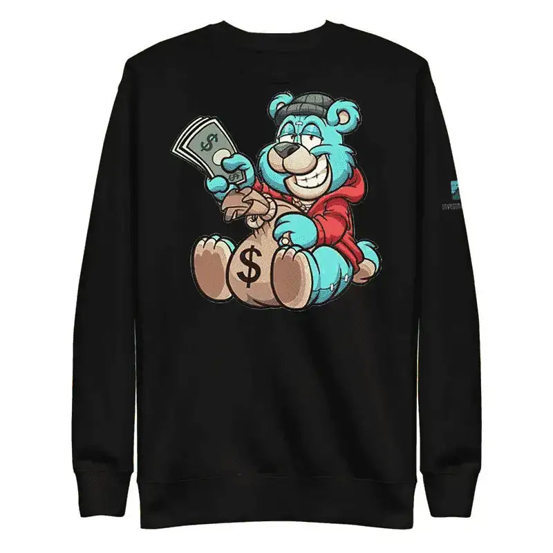 Cash Bear Sweatshirt - InvestmenTees