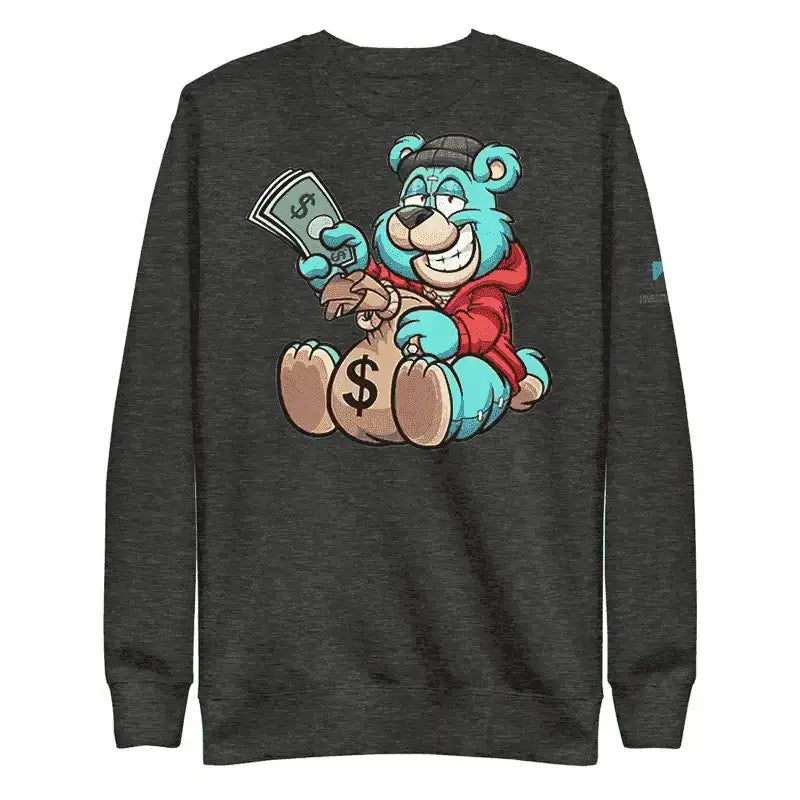 Cash Bear Sweatshirt - InvestmenTees