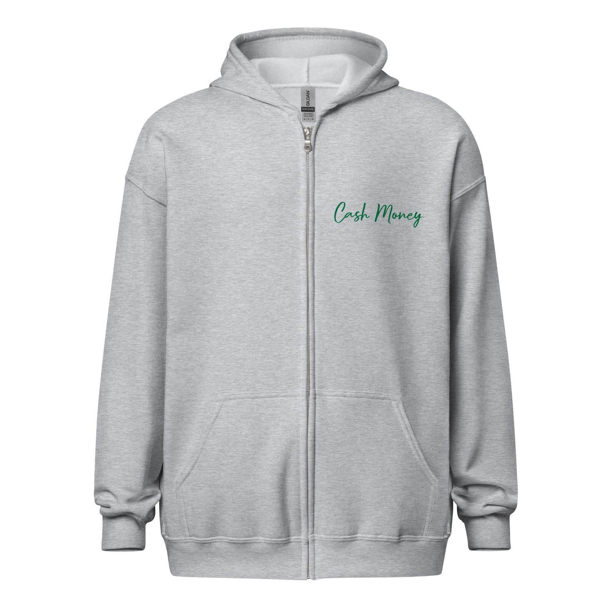 Cash Money Of You Zip Up Hoodie - InvestmenTees