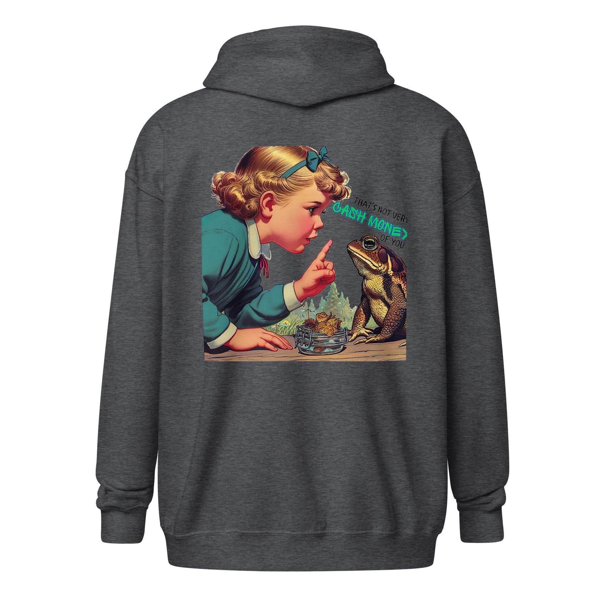 Cash Money Of You Zip Up Hoodie - InvestmenTees