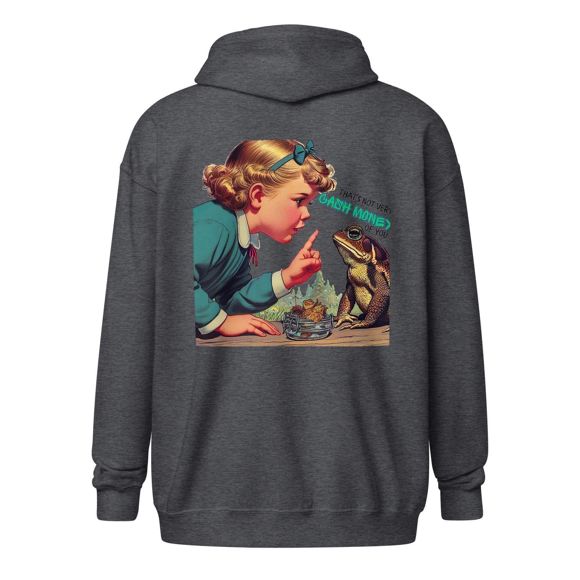 Cash Money Of You Zip Up Hoodie - InvestmenTees