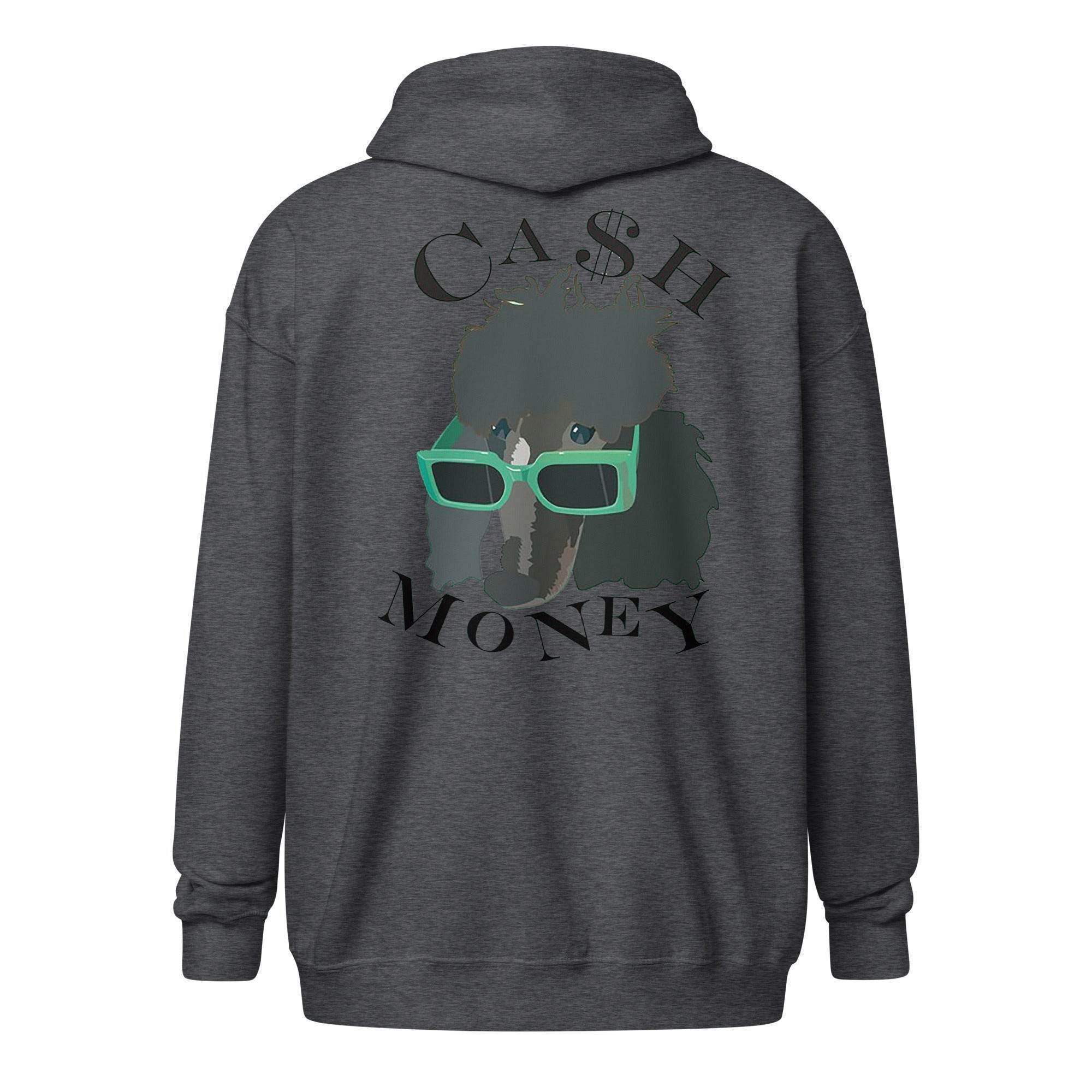 Cash Money Zip Up Hoodie - InvestmenTees