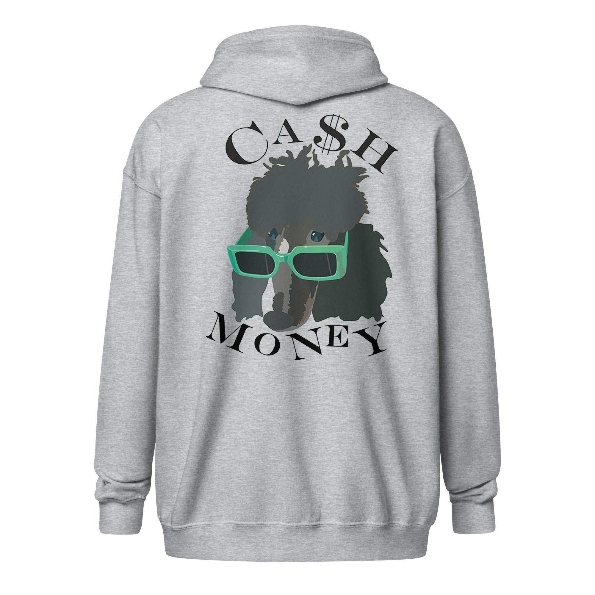 Cash Money Zip Up Hoodie - InvestmenTees
