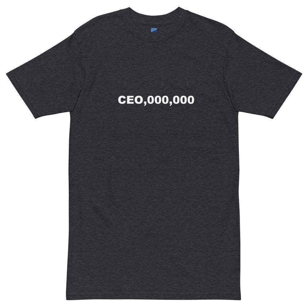 CEO,000,000-BLACK T-Shirt - InvestmenTees