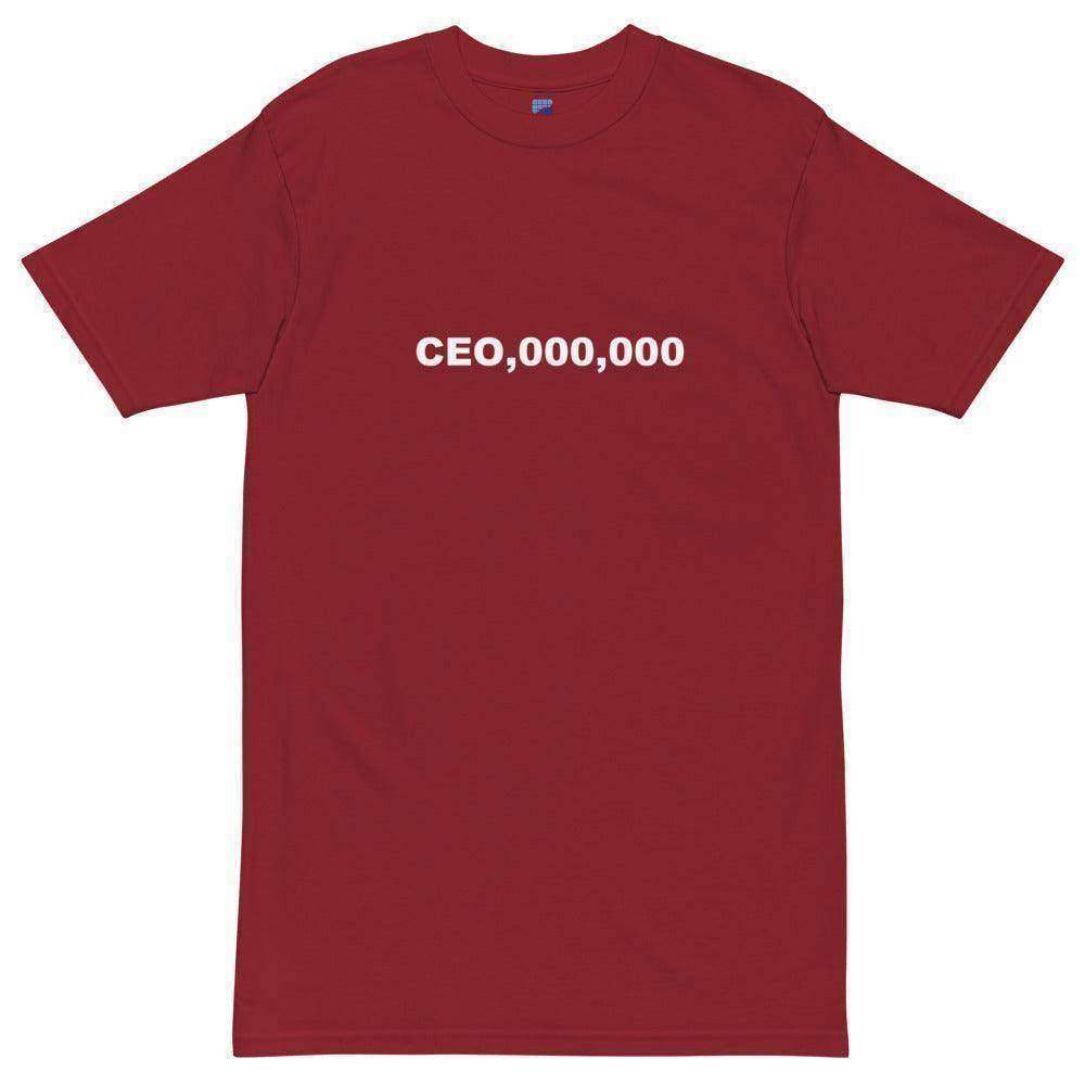 CEO,000,000-BLACK T-Shirt - InvestmenTees