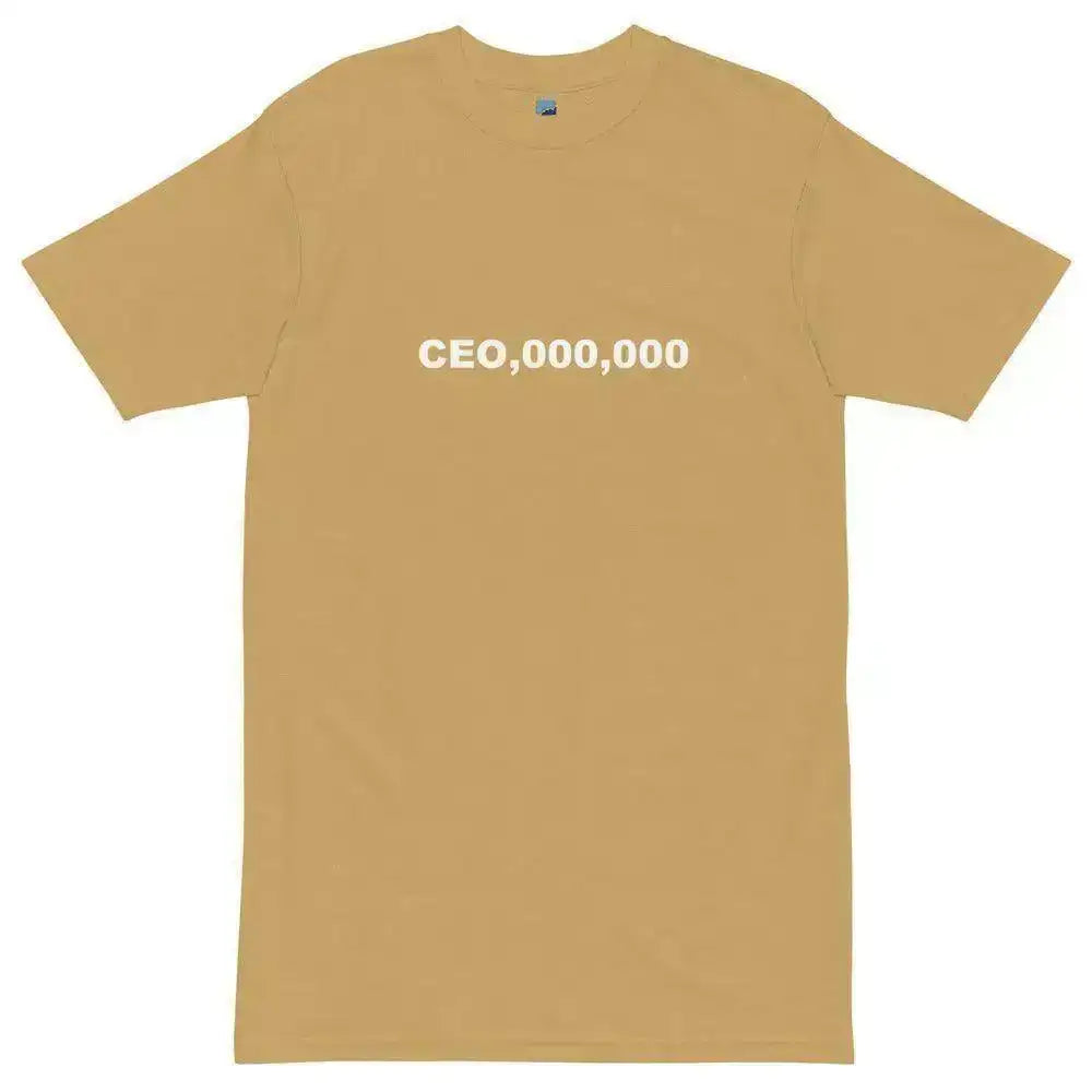 CEO,000,000-BLACK T-Shirt - InvestmenTees