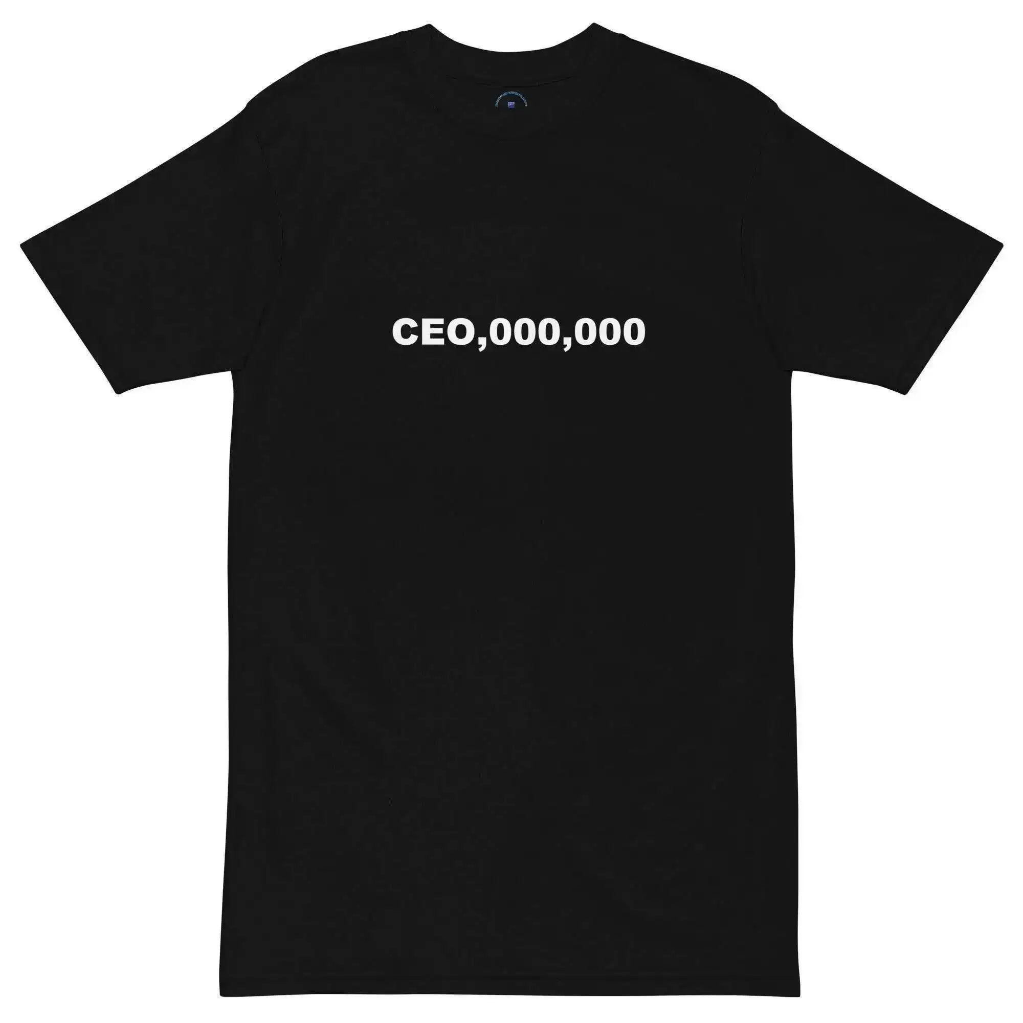 CEO,000,000-BLACK T-Shirt - InvestmenTees