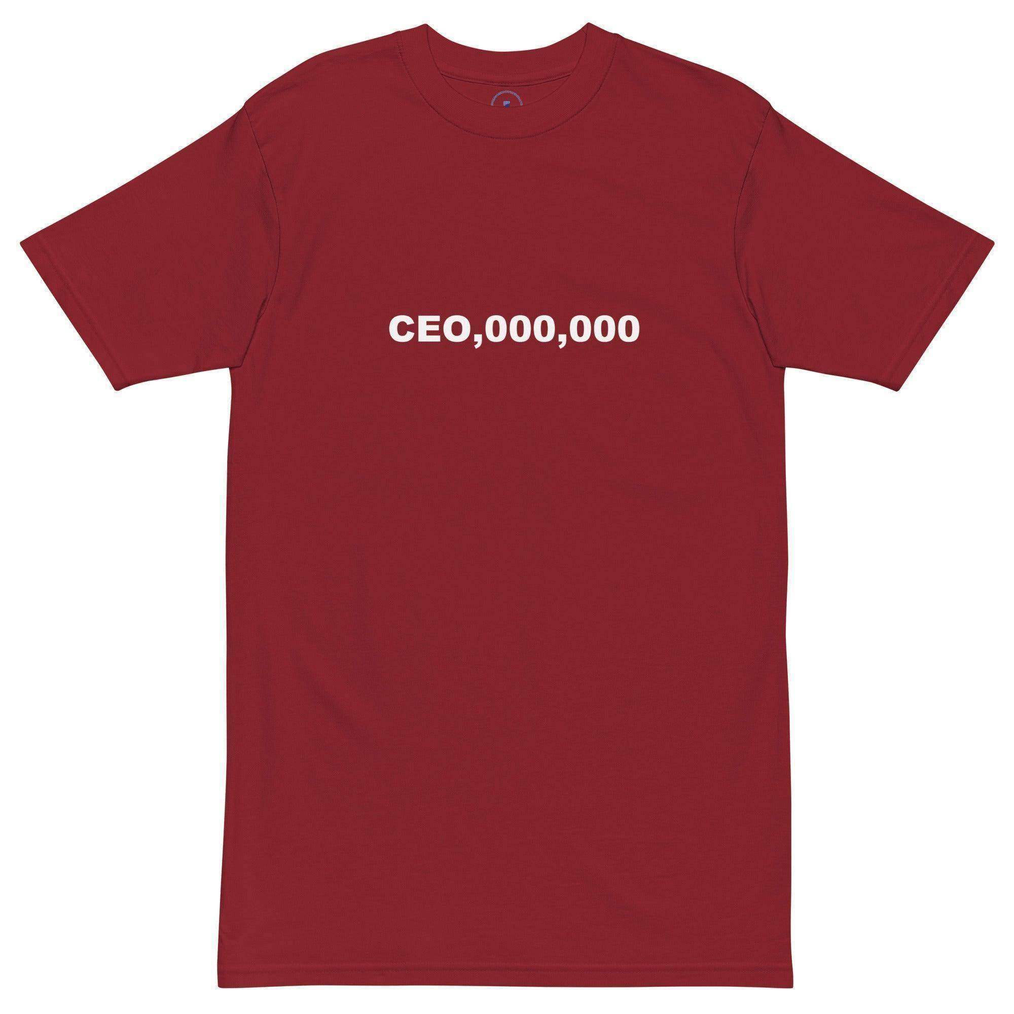CEO,000,000-BLACK T-Shirt - InvestmenTees
