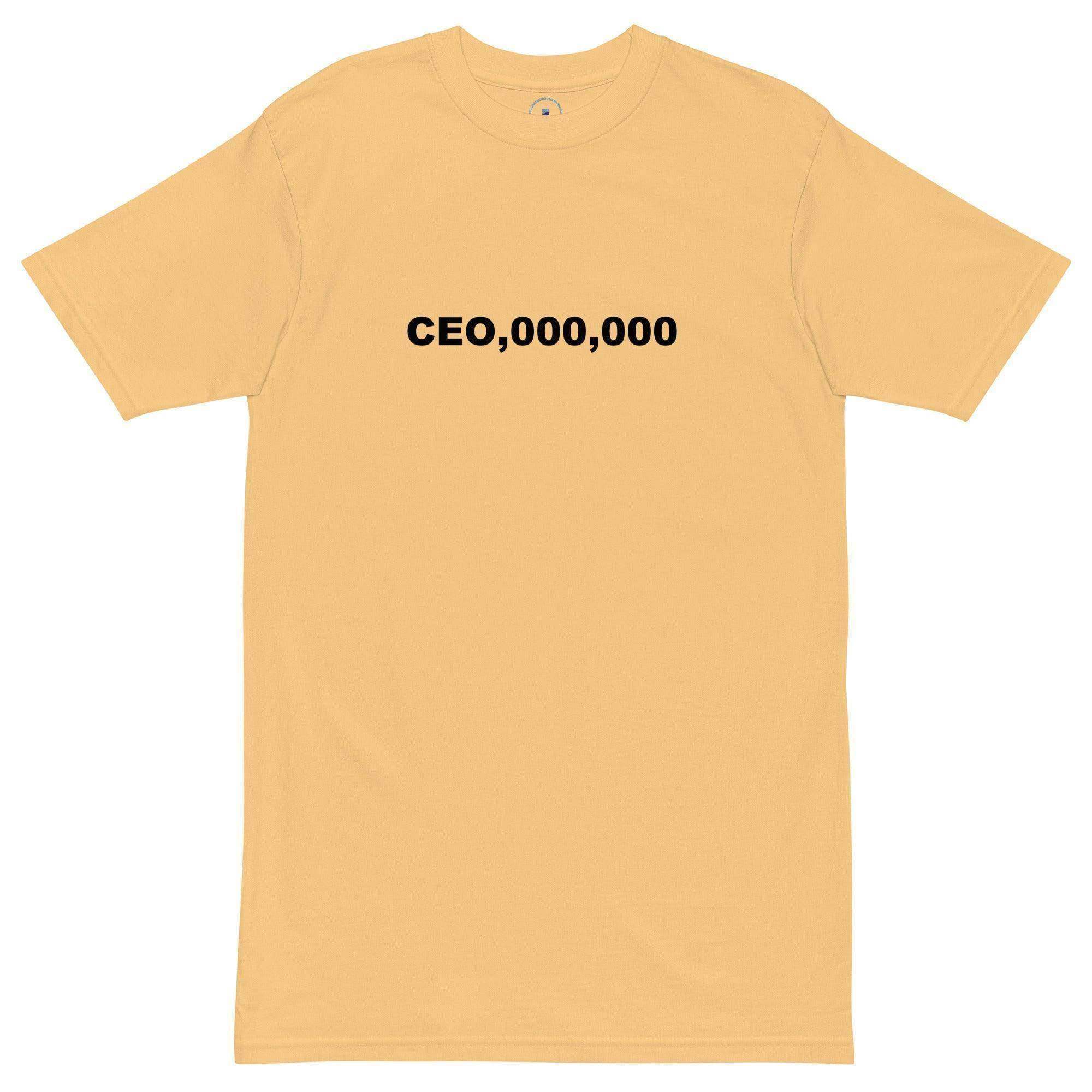 CEO,000,000-WHITE T-Shirt - InvestmenTees