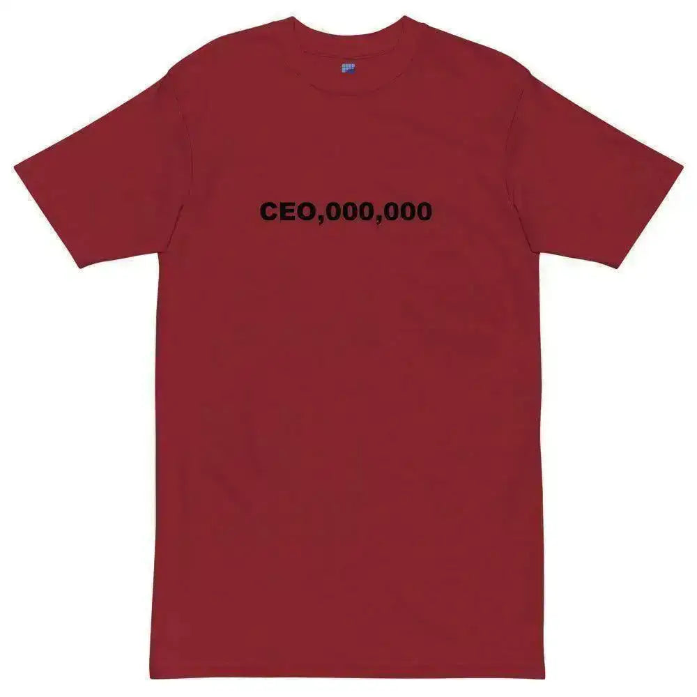 CEO,000,000-WHITE T-Shirt - InvestmenTees