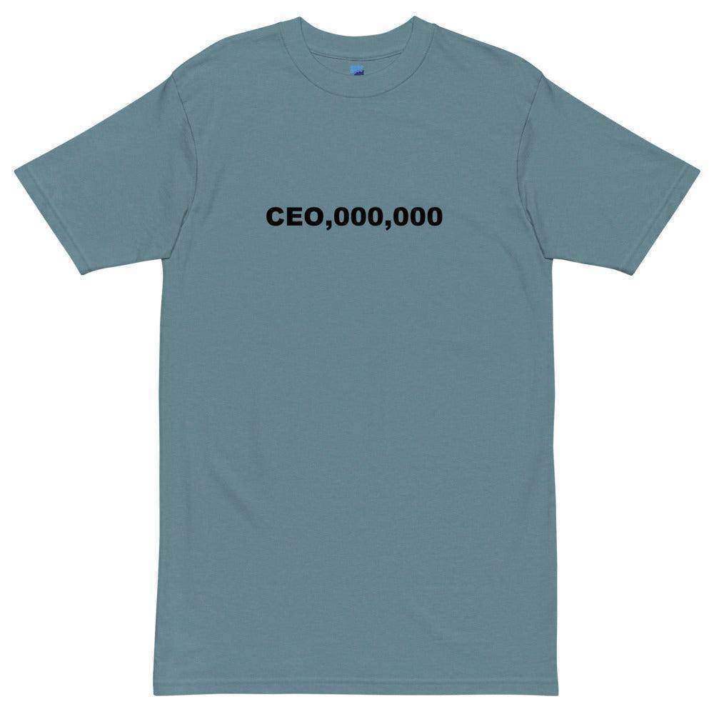 CEO,000,000-WHITE T-Shirt - InvestmenTees