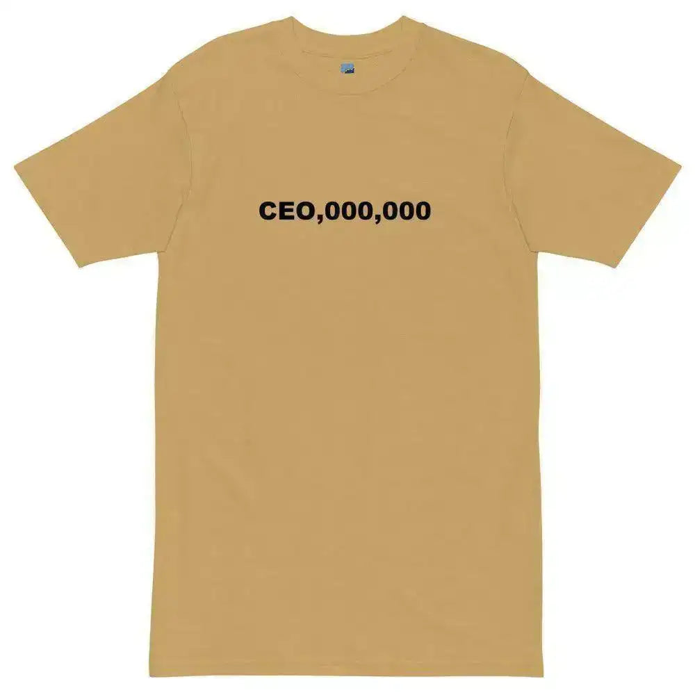 CEO,000,000-WHITE T-Shirt - InvestmenTees