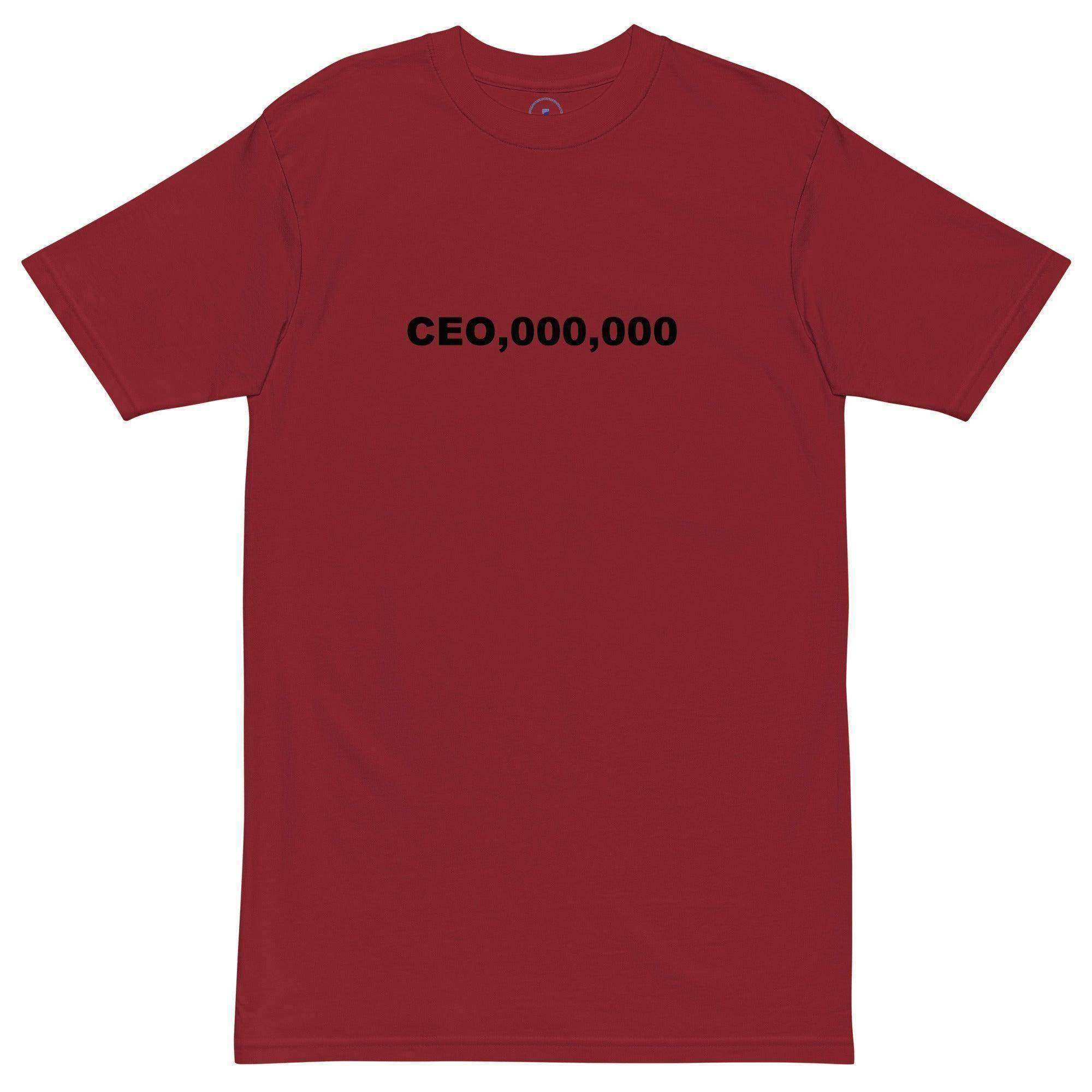 CEO,000,000-WHITE T-Shirt - InvestmenTees