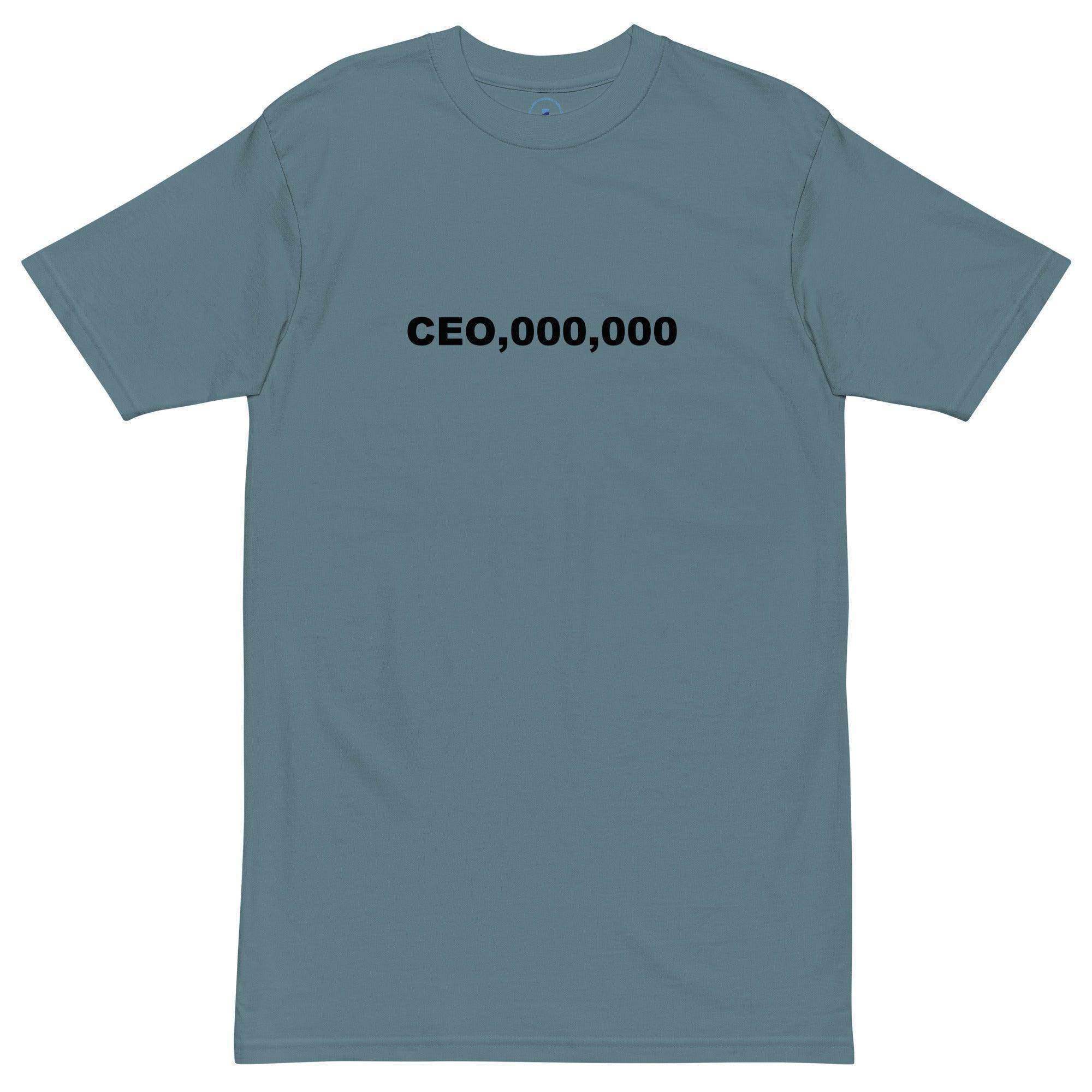 CEO,000,000-WHITE T-Shirt - InvestmenTees