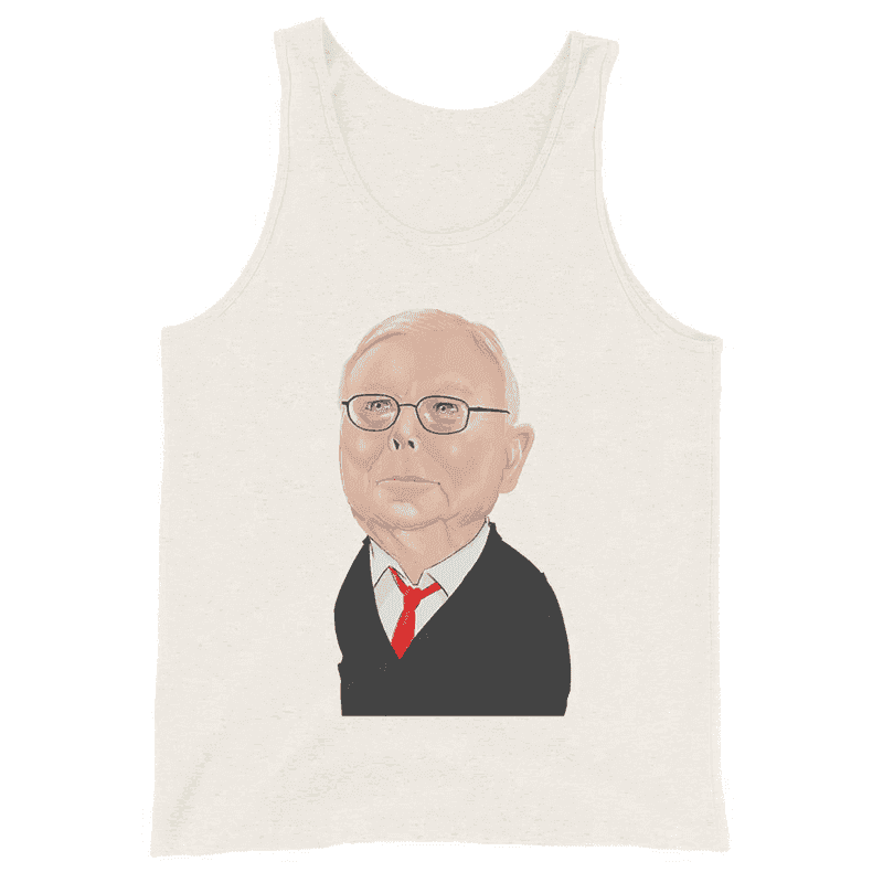 Charlie Munger Tank Top - InvestmenTees