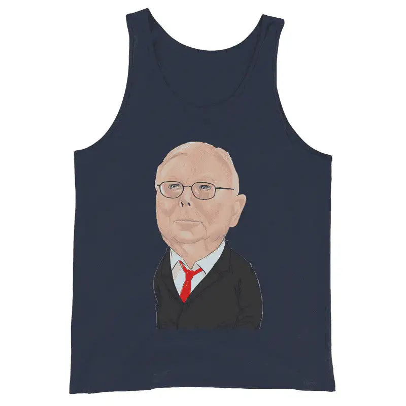 Charlie Munger Tank Top - InvestmenTees