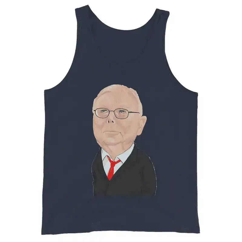 Charlie Munger Tank Top - InvestmenTees
