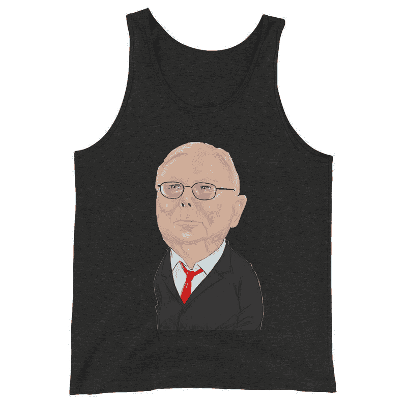 Charlie Munger Tank Top - InvestmenTees