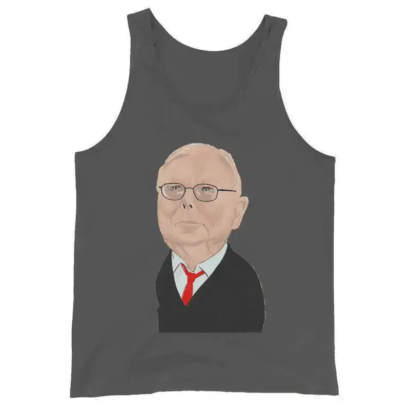 Charlie Munger Tank Top - InvestmenTees