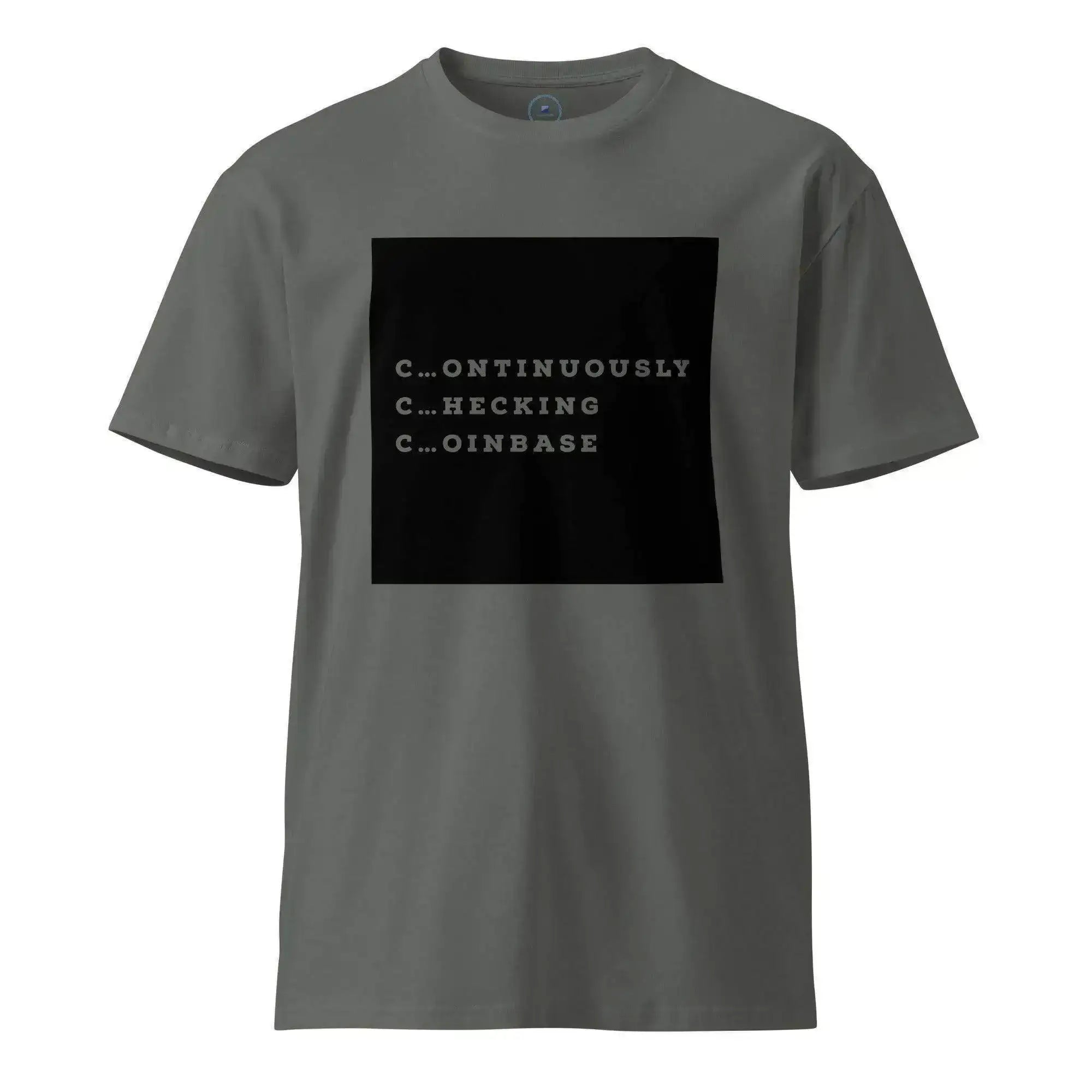 Checking Coinbase T-Shirt - InvestmenTees
