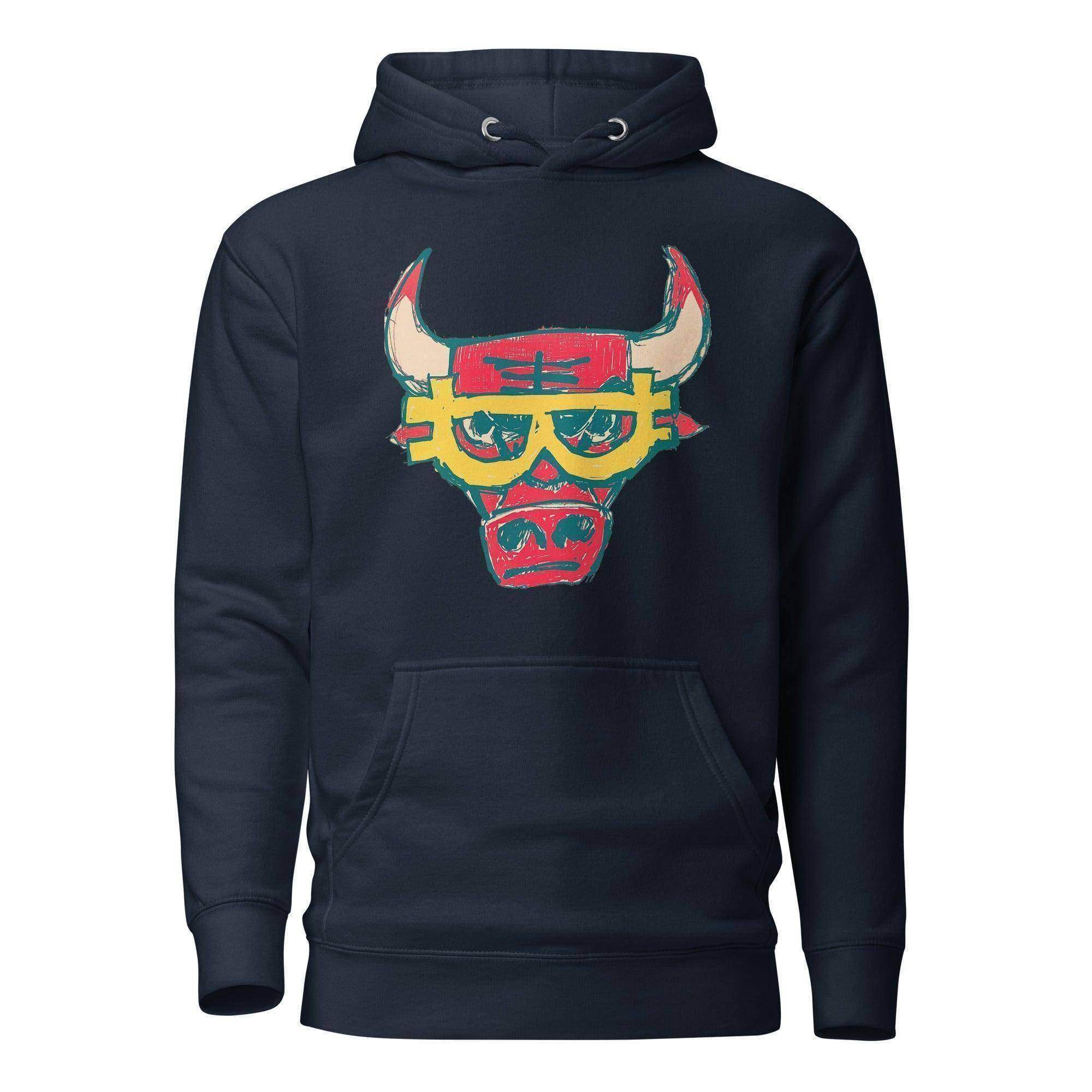 Chicago Bullish Pullover Hoodie - InvestmenTees