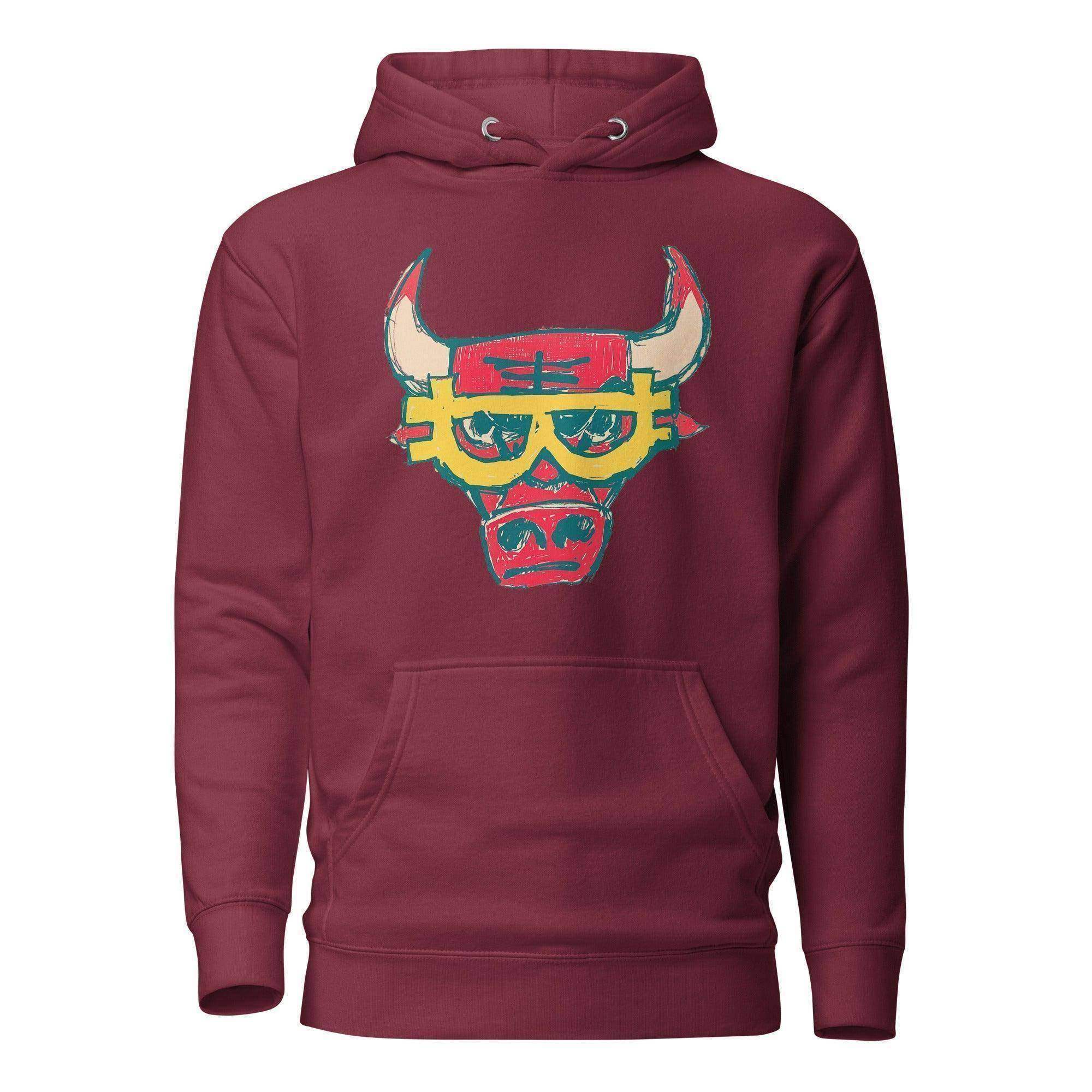 Chicago Bullish Pullover Hoodie - InvestmenTees