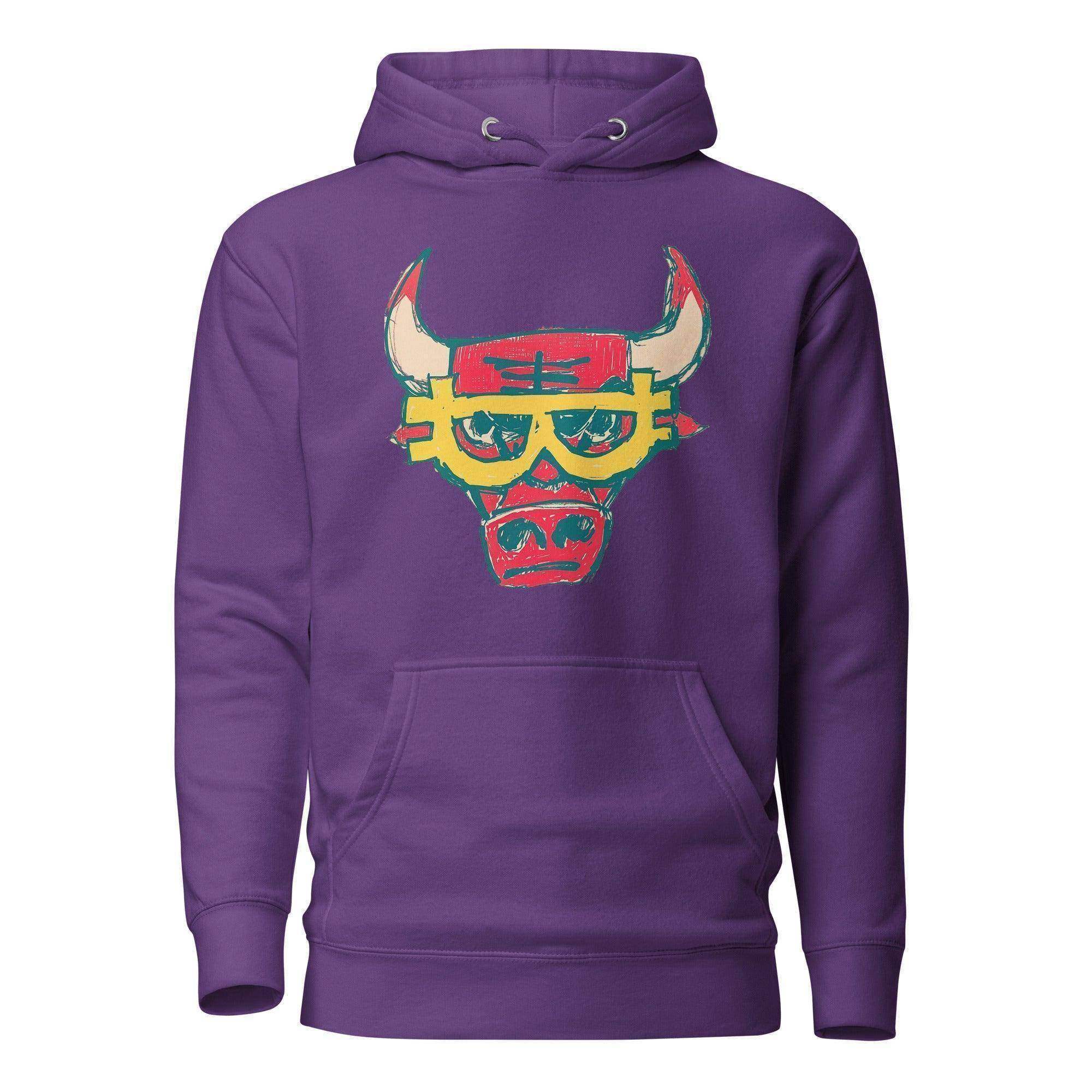 Chicago Bullish Pullover Hoodie - InvestmenTees