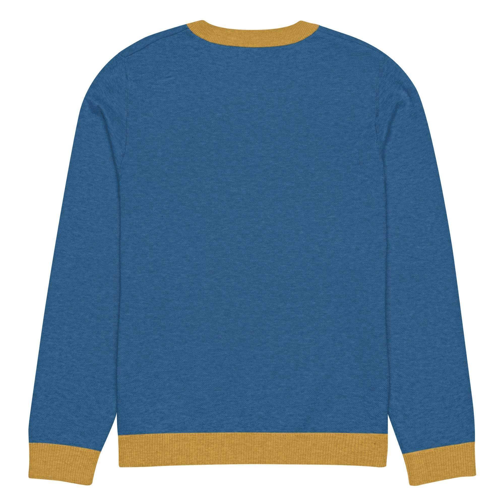 Crypto Shiba Inu Knitted Crew Sweater - InvestmenTees