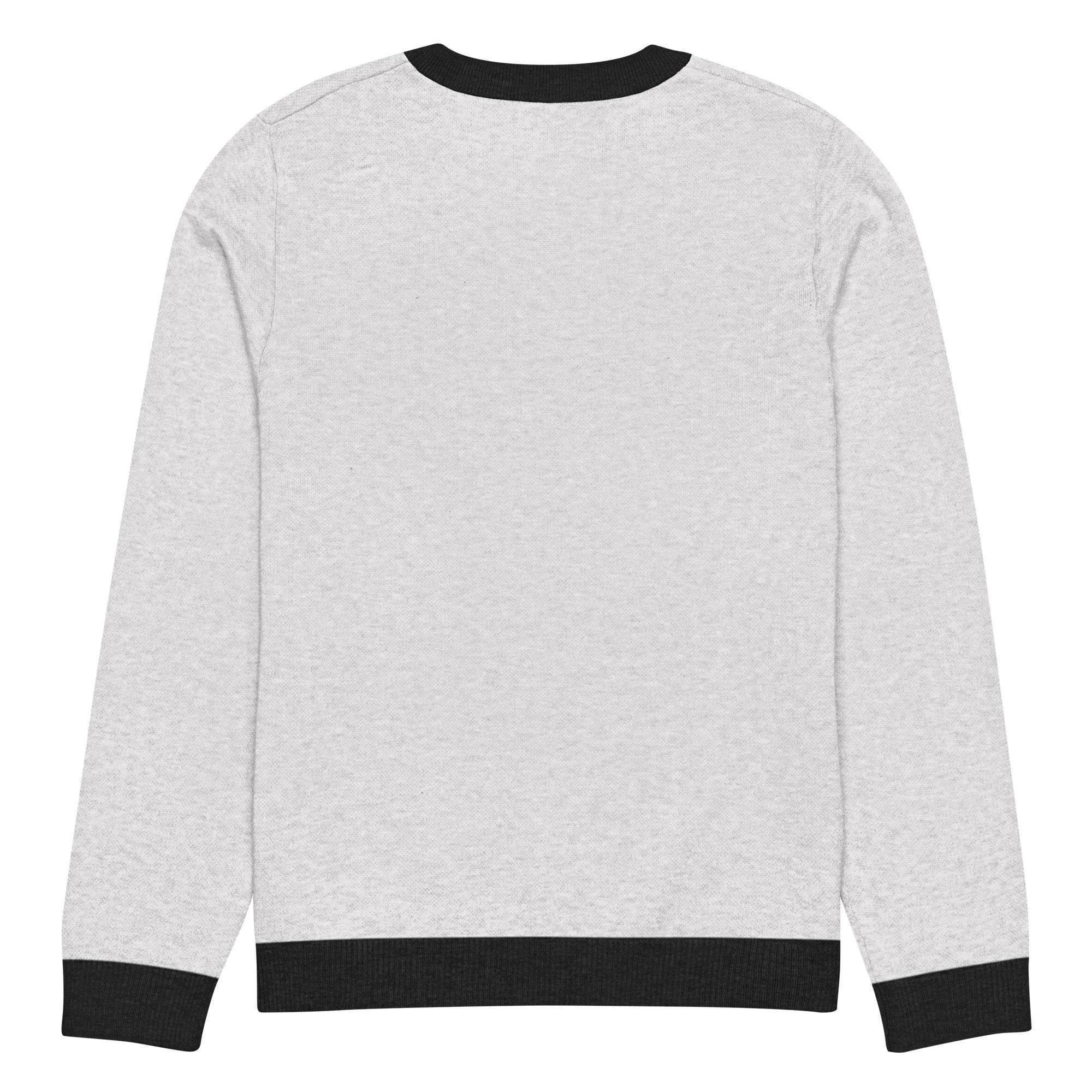 Bitcoin Floats Knitted Crew Sweater - InvestmenTees