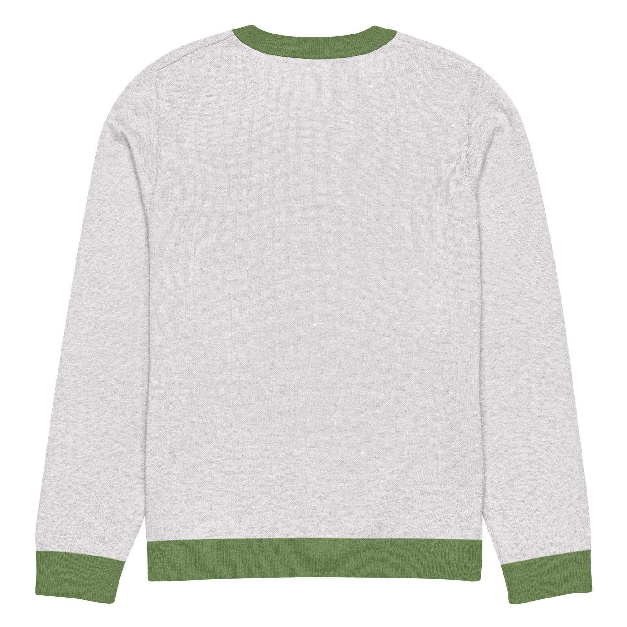 Bitcoin Print Crew Knitted Sweater - InvestmenTees