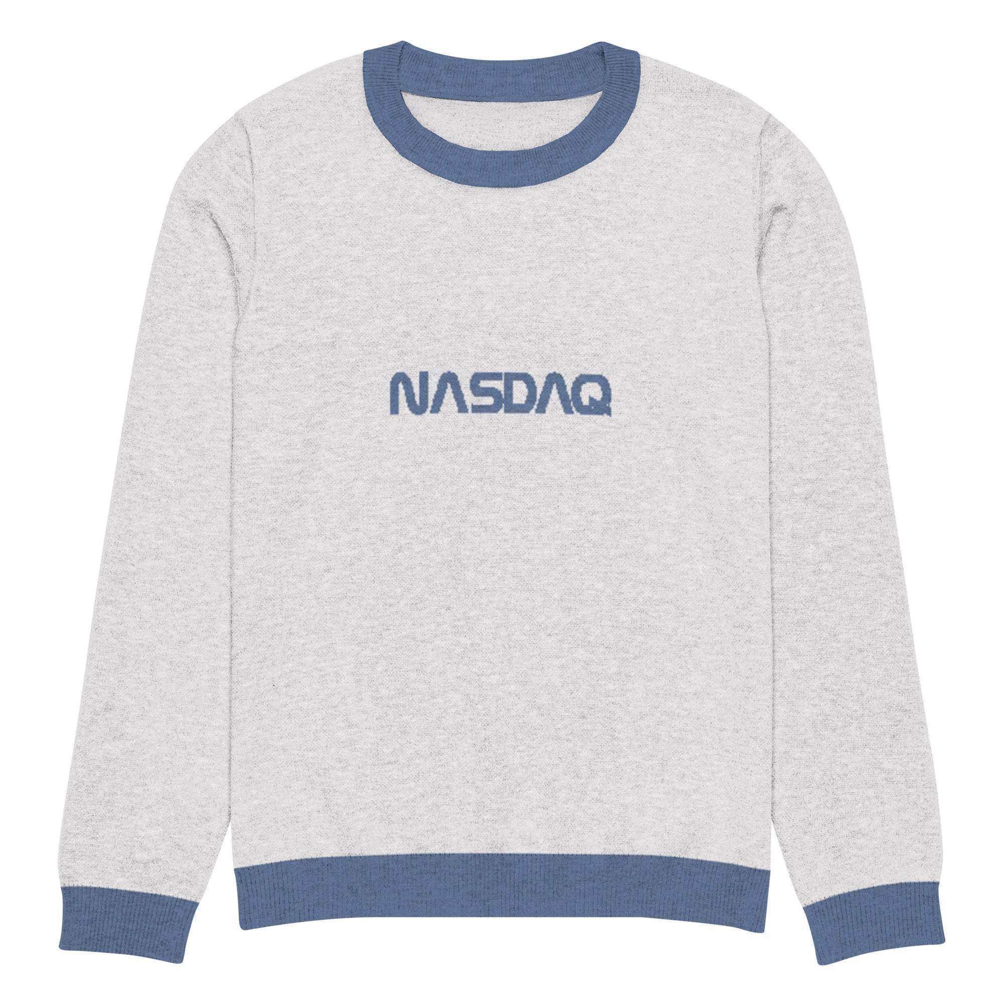 Nasdaq Knitted Crew Sweater - InvestmenTees