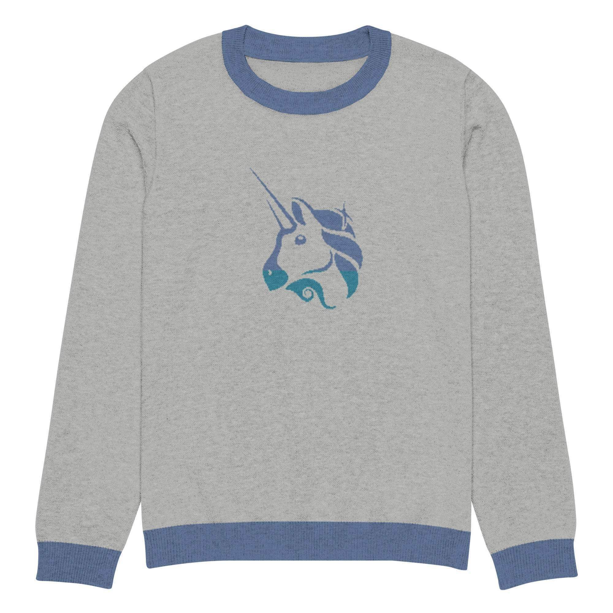 Uniswap Crypto Knitted Crew Sweater - InvestmenTees