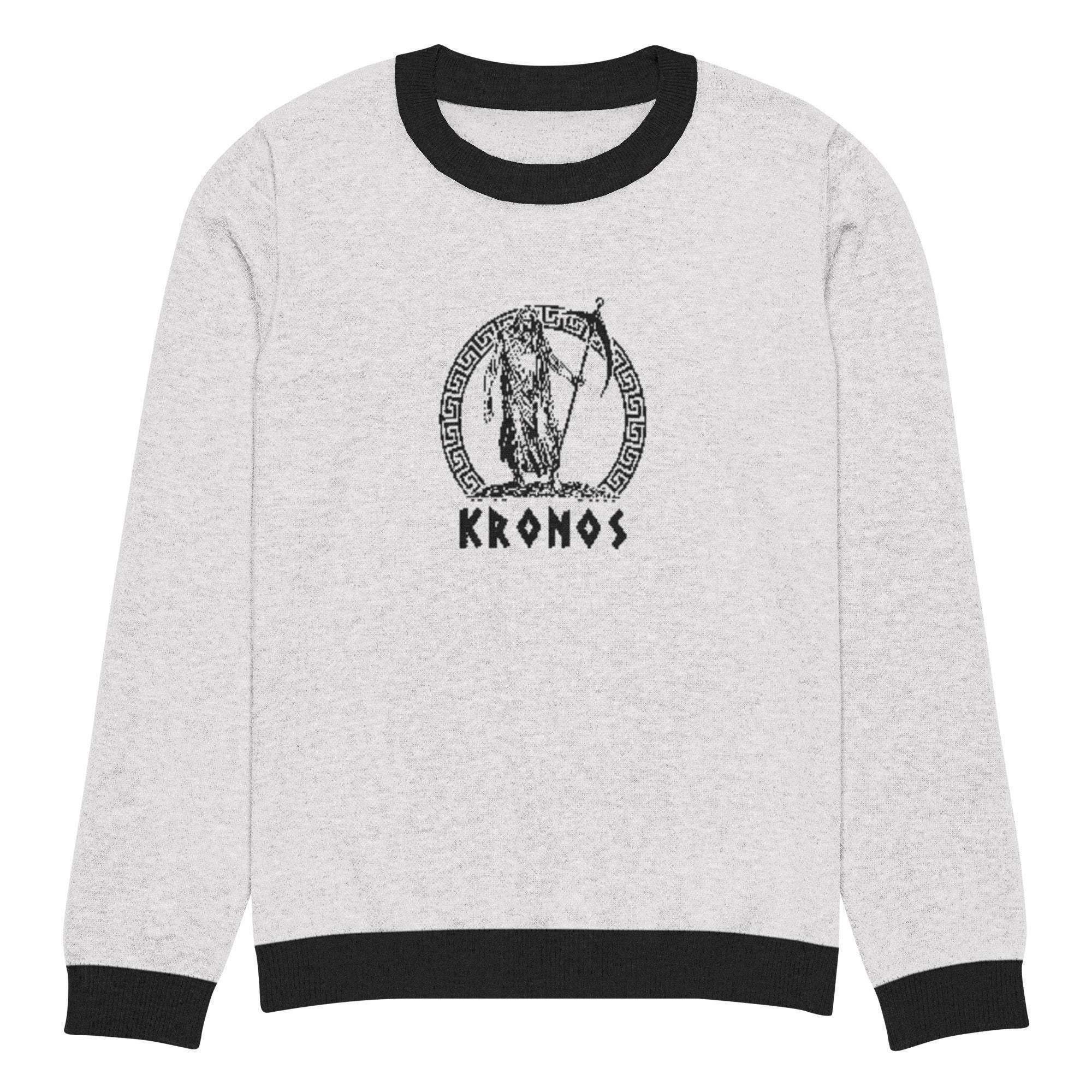 Kronos Coin Crew Knitted Sweater - InvestmenTees