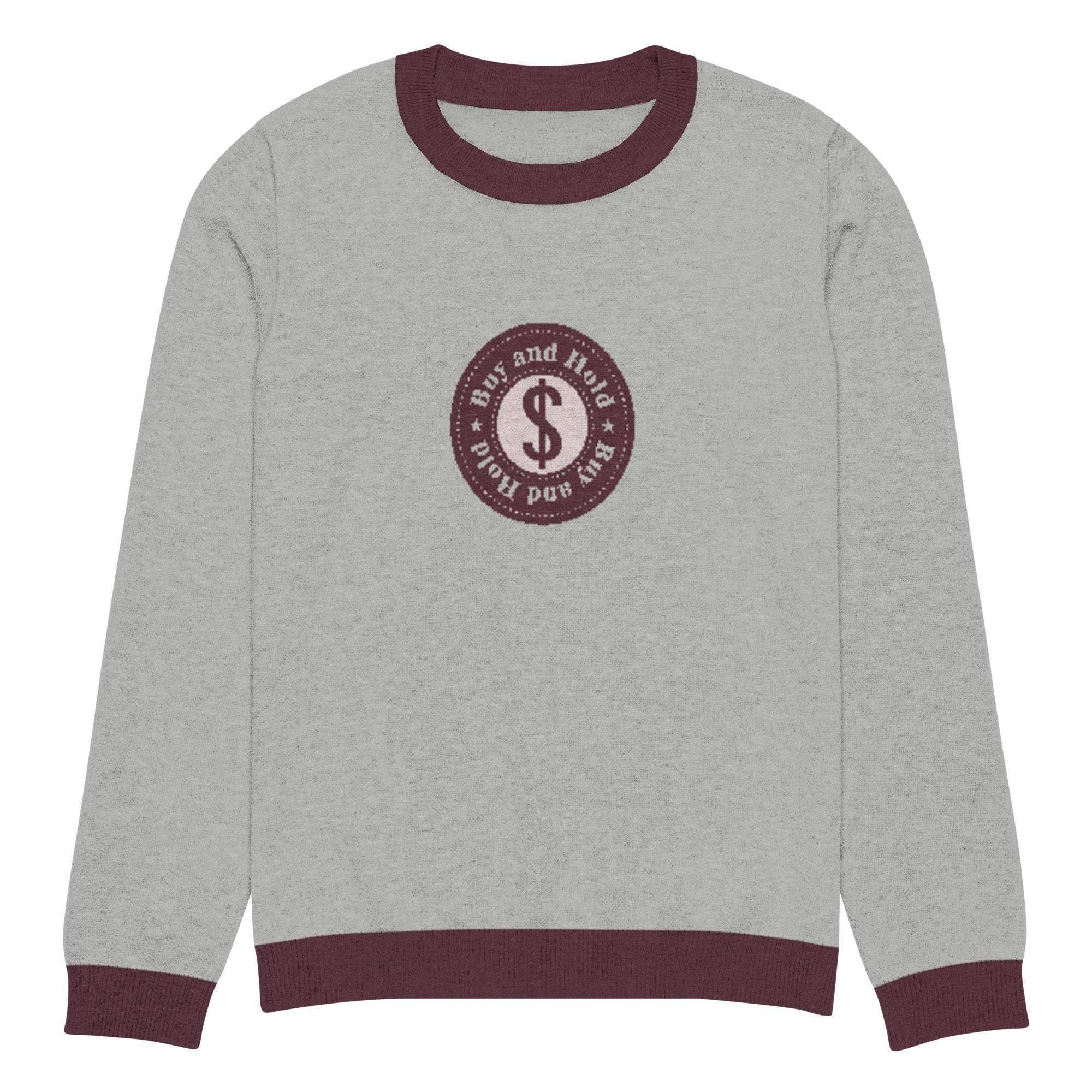 Buy & Hold Crew Knitted Sweater - InvestmenTees