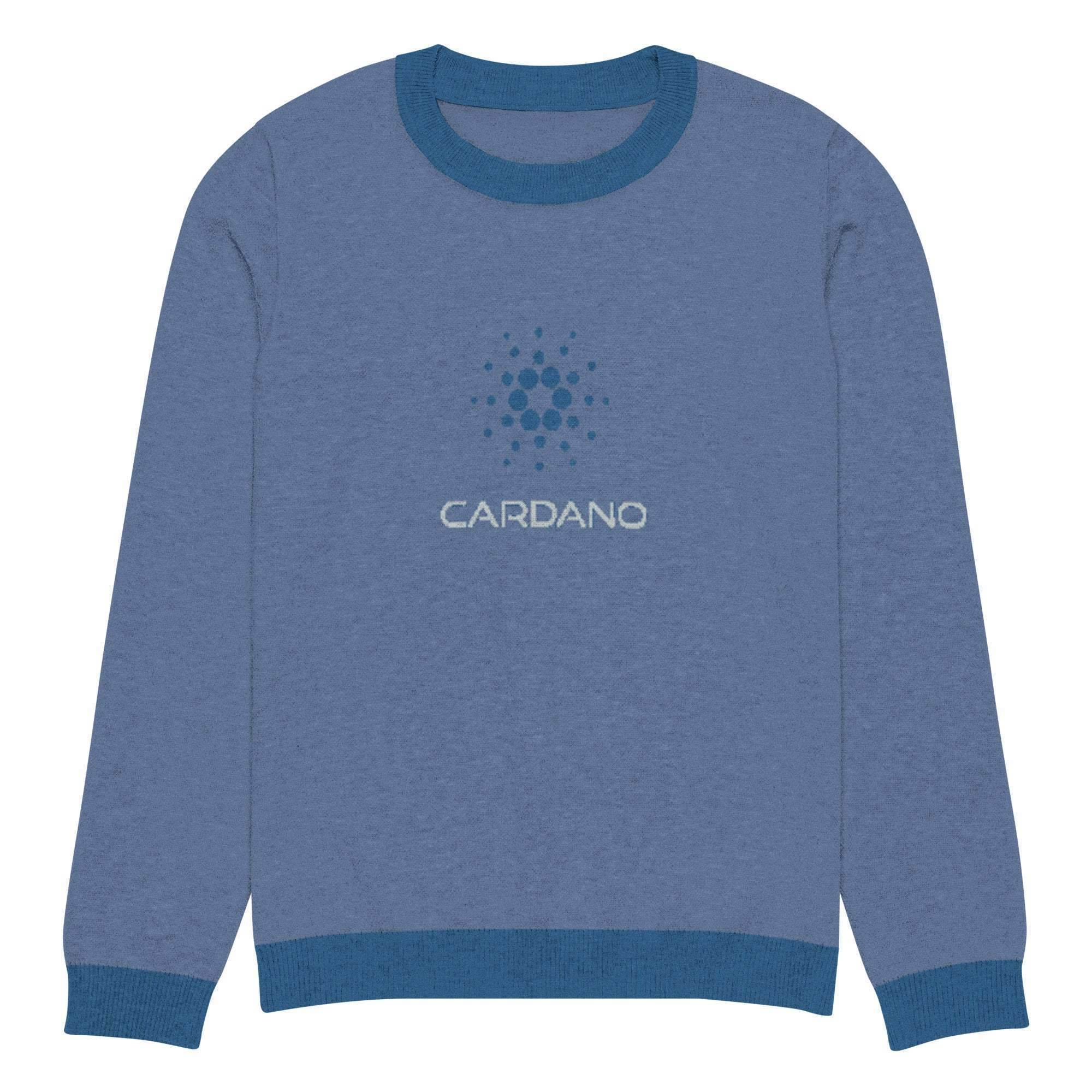 Cardano ADA Crew Knitted Sweater - InvestmenTees