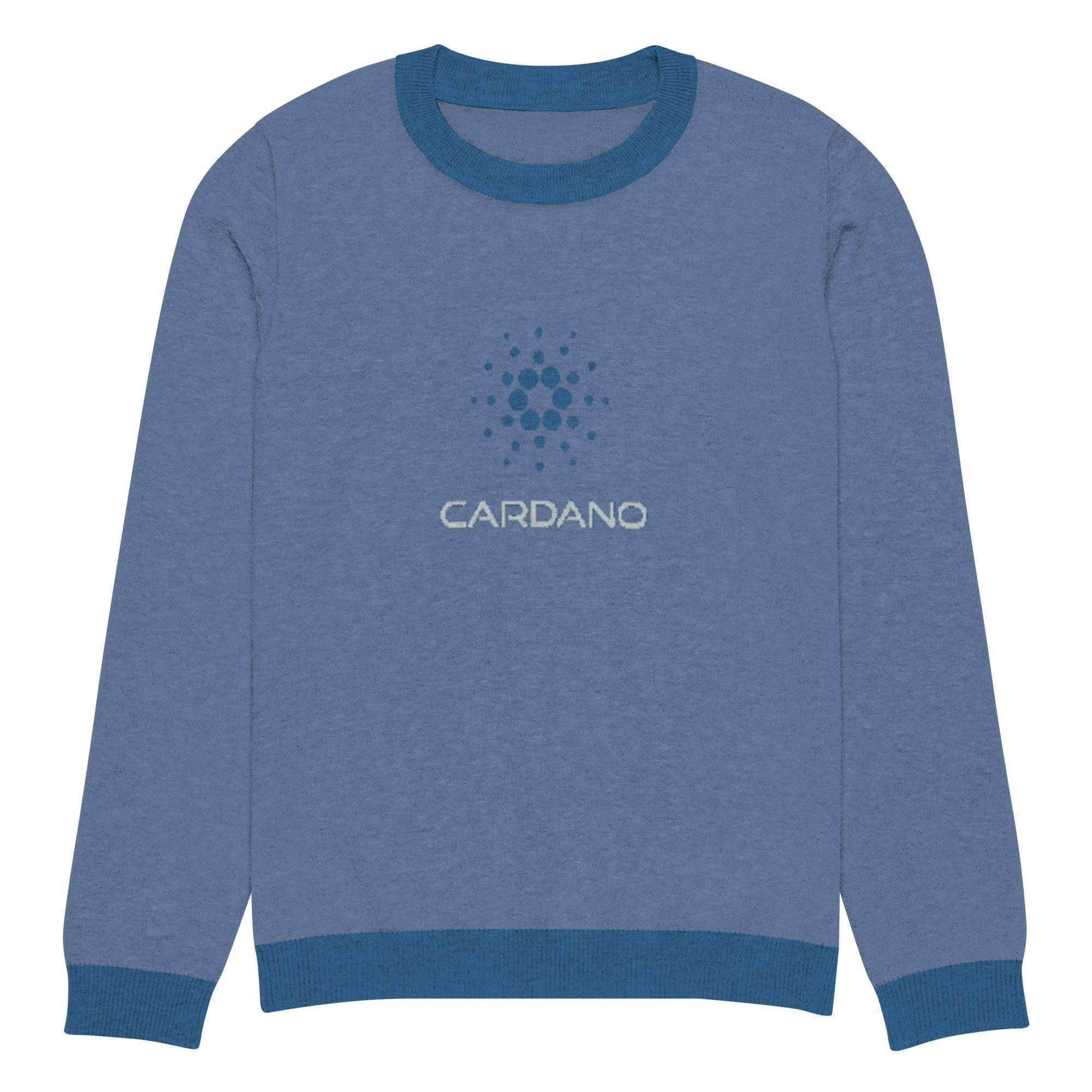 Cardano ADA Crew Knitted Sweater - InvestmenTees