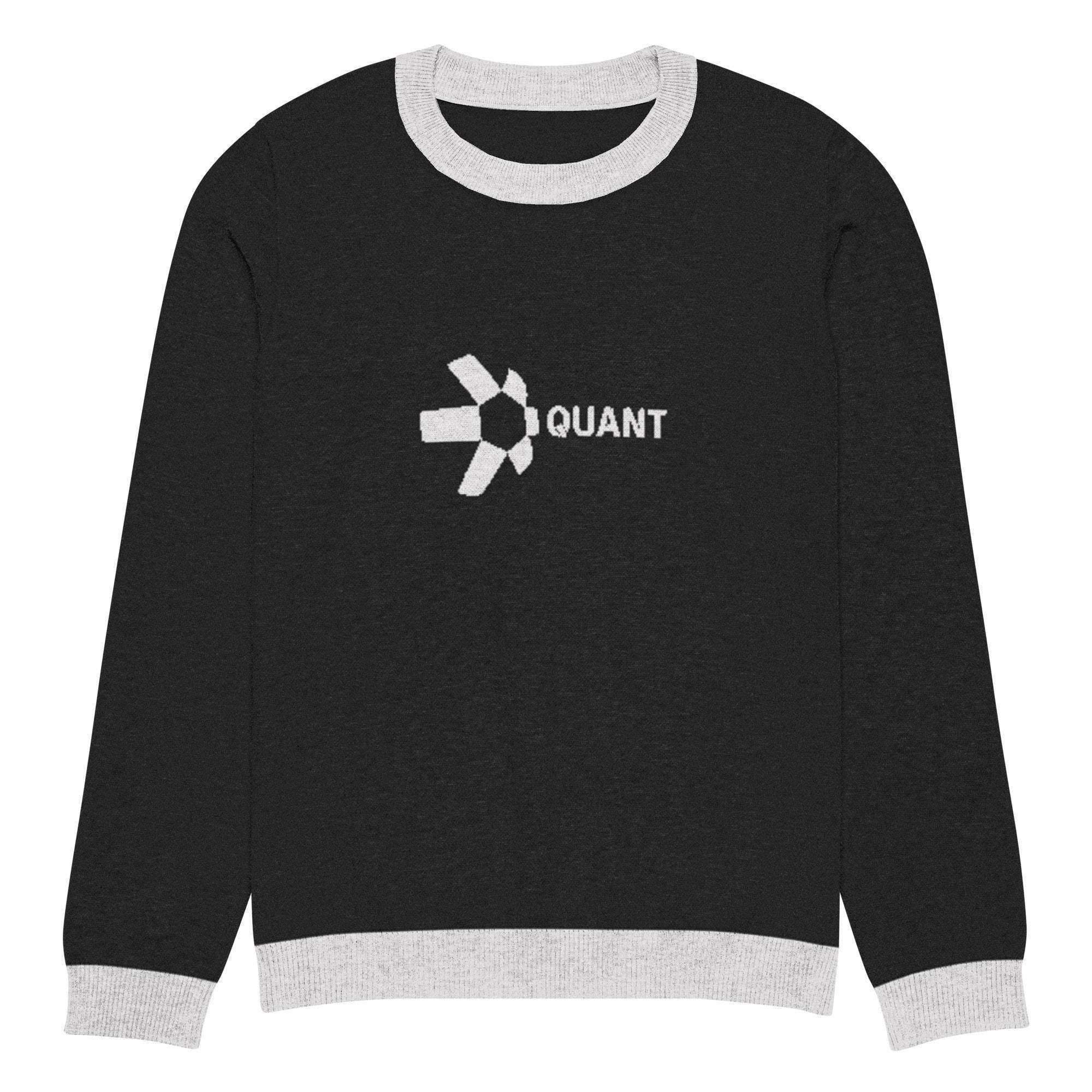 Quant Crypto Crew Knitted Sweater - InvestmenTees