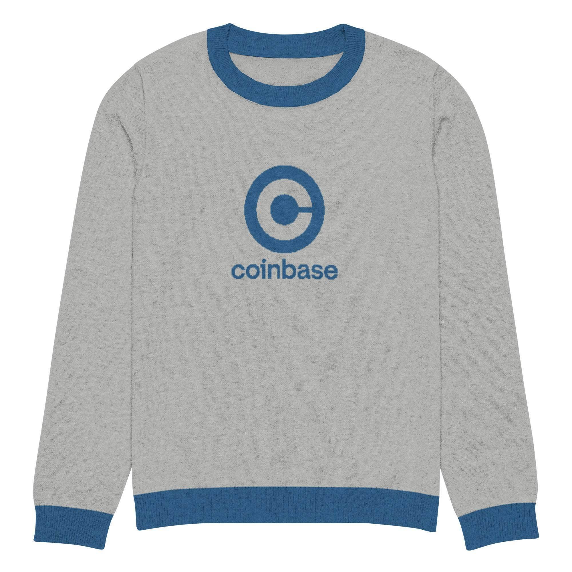 Coinbase Crew Knitted Sweater - InvestmenTees