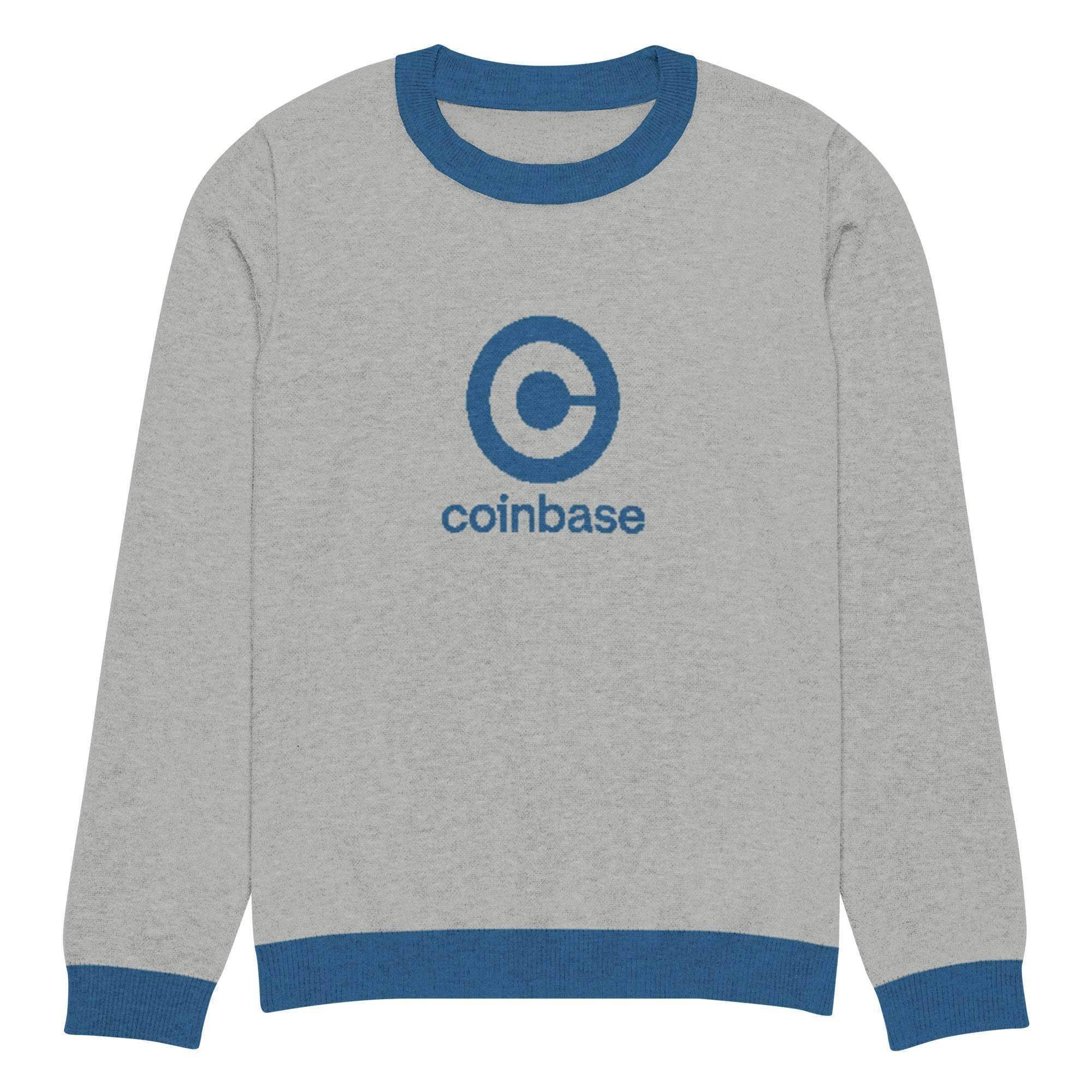 Coinbase Crew Knitted Sweater - InvestmenTees
